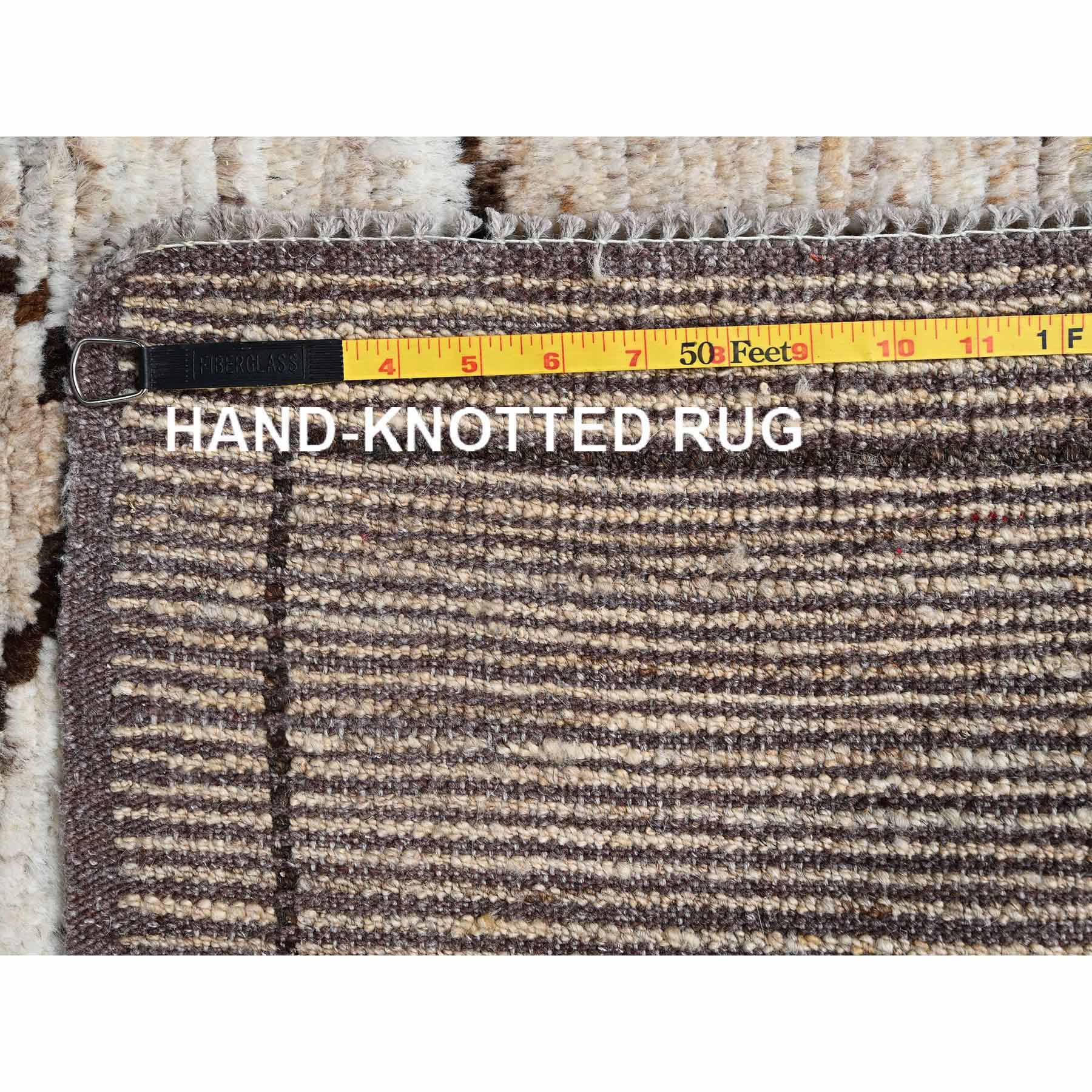 Tribal-Geometric-Hand-Knotted-Rug-12590