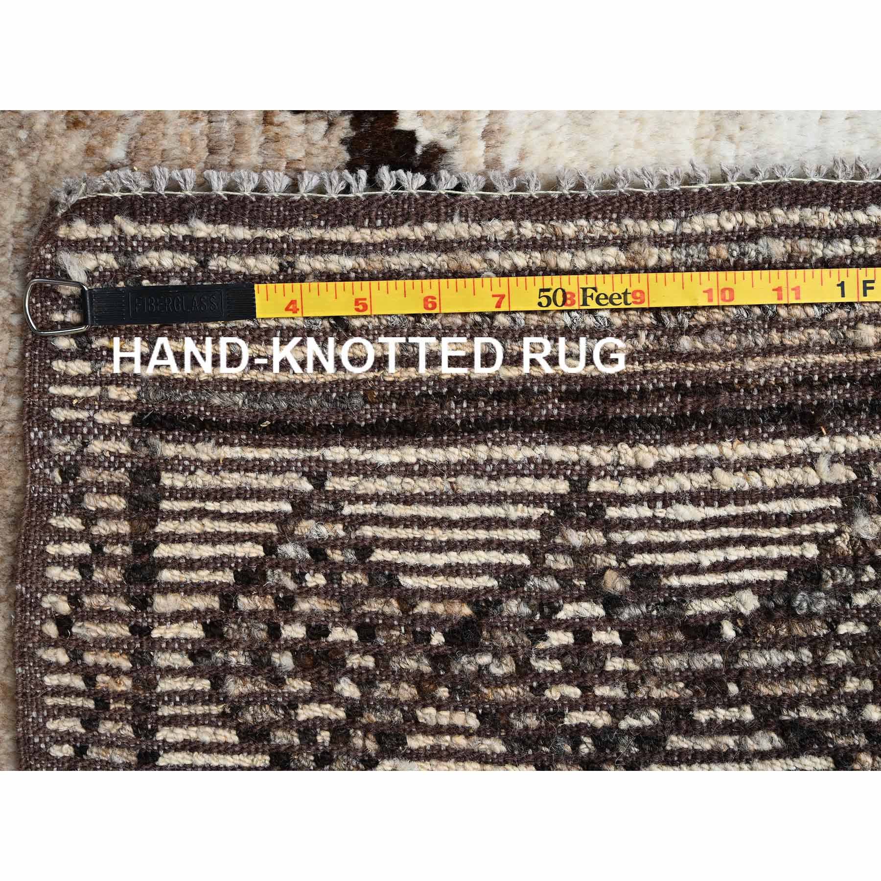 Tribal-Geometric-Hand-Knotted-Rug-12595