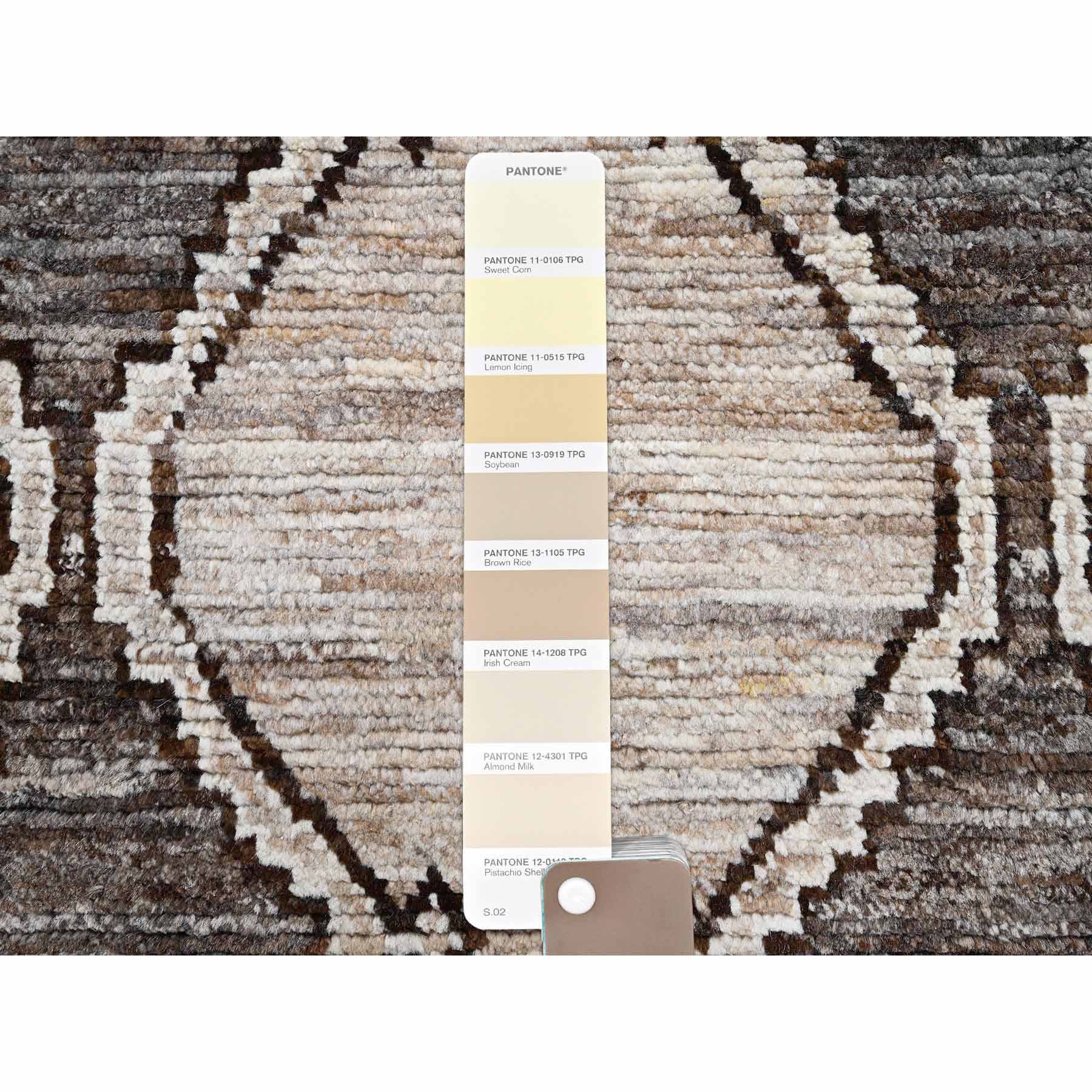 Tribal-Geometric-Hand-Knotted-Rug-12605