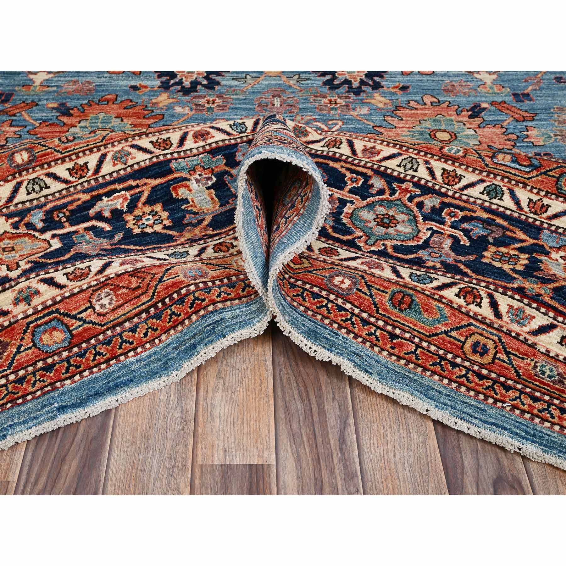 Tribal-Geometric-Hand-Knotted-Rug-12830