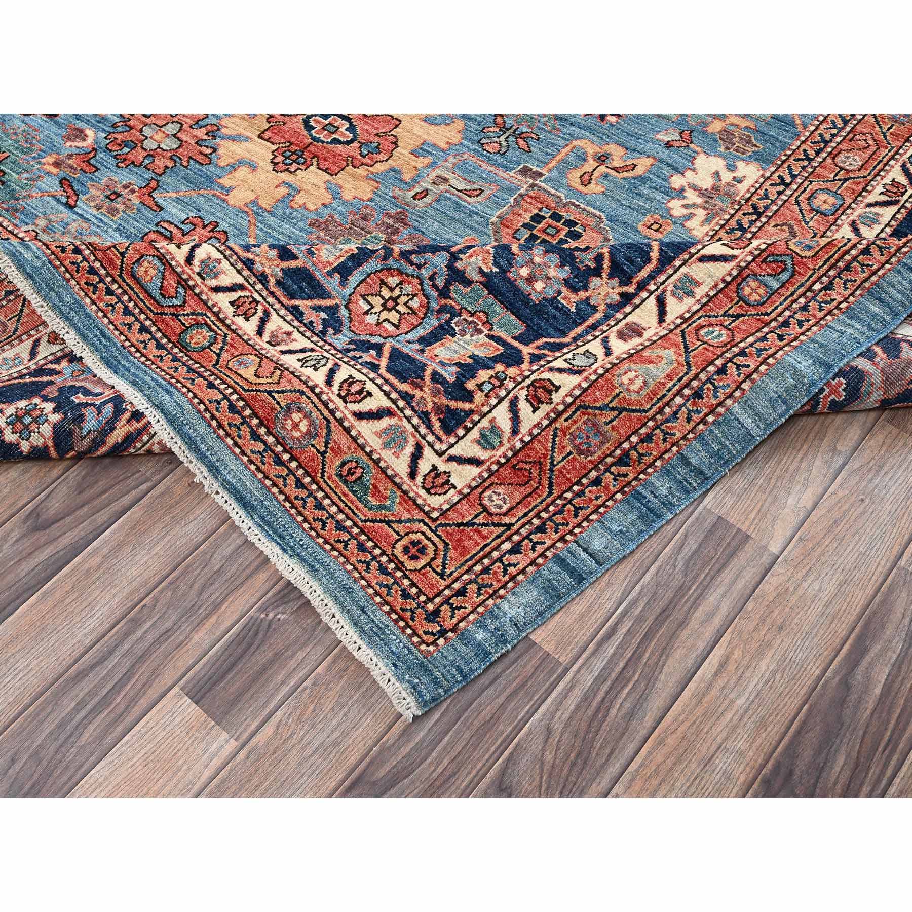 Tribal-Geometric-Hand-Knotted-Rug-12830