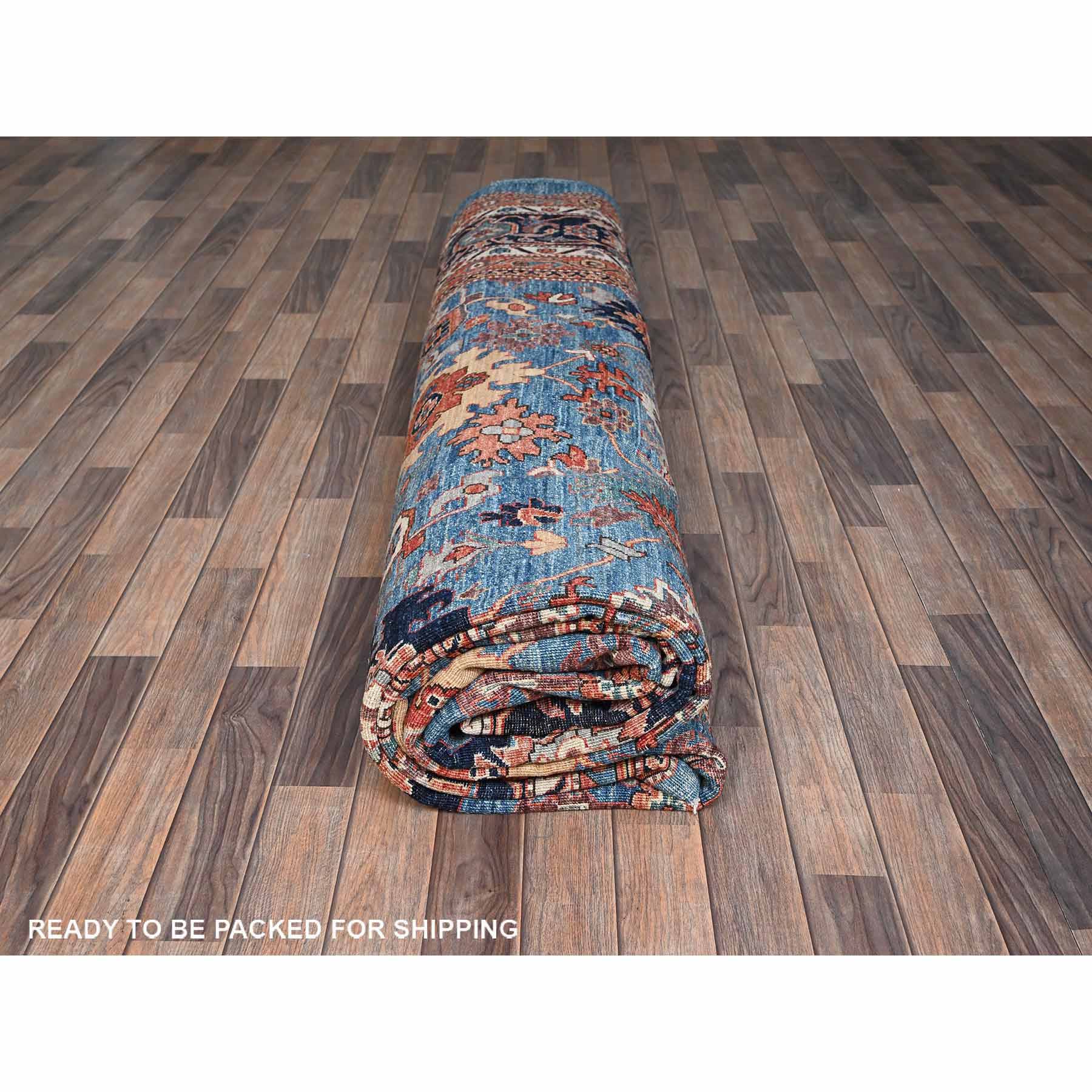 Tribal-Geometric-Hand-Knotted-Rug-12830