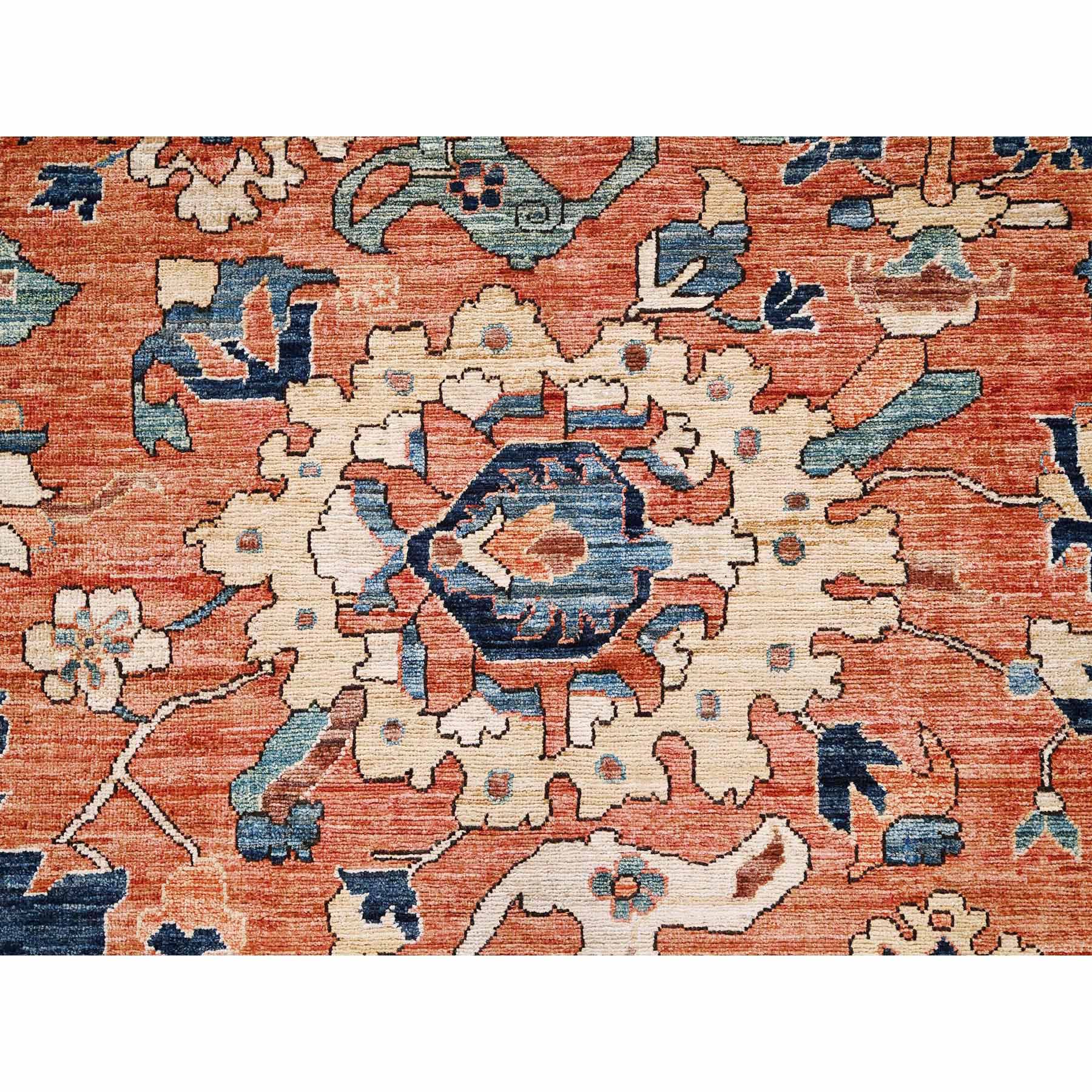 Tribal-Geometric-Hand-Knotted-Rug-12835