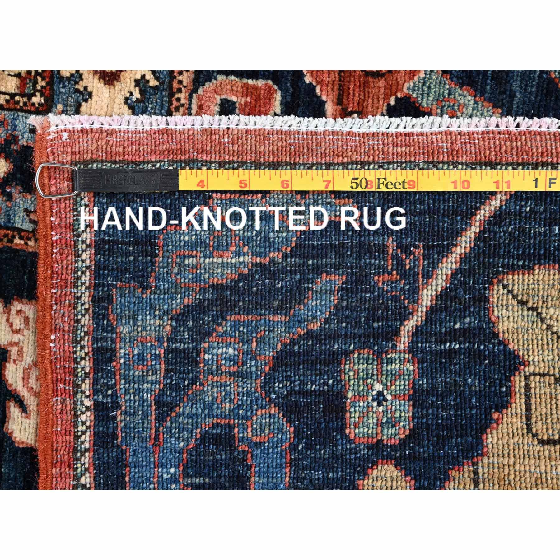 Tribal-Geometric-Hand-Knotted-Rug-12835