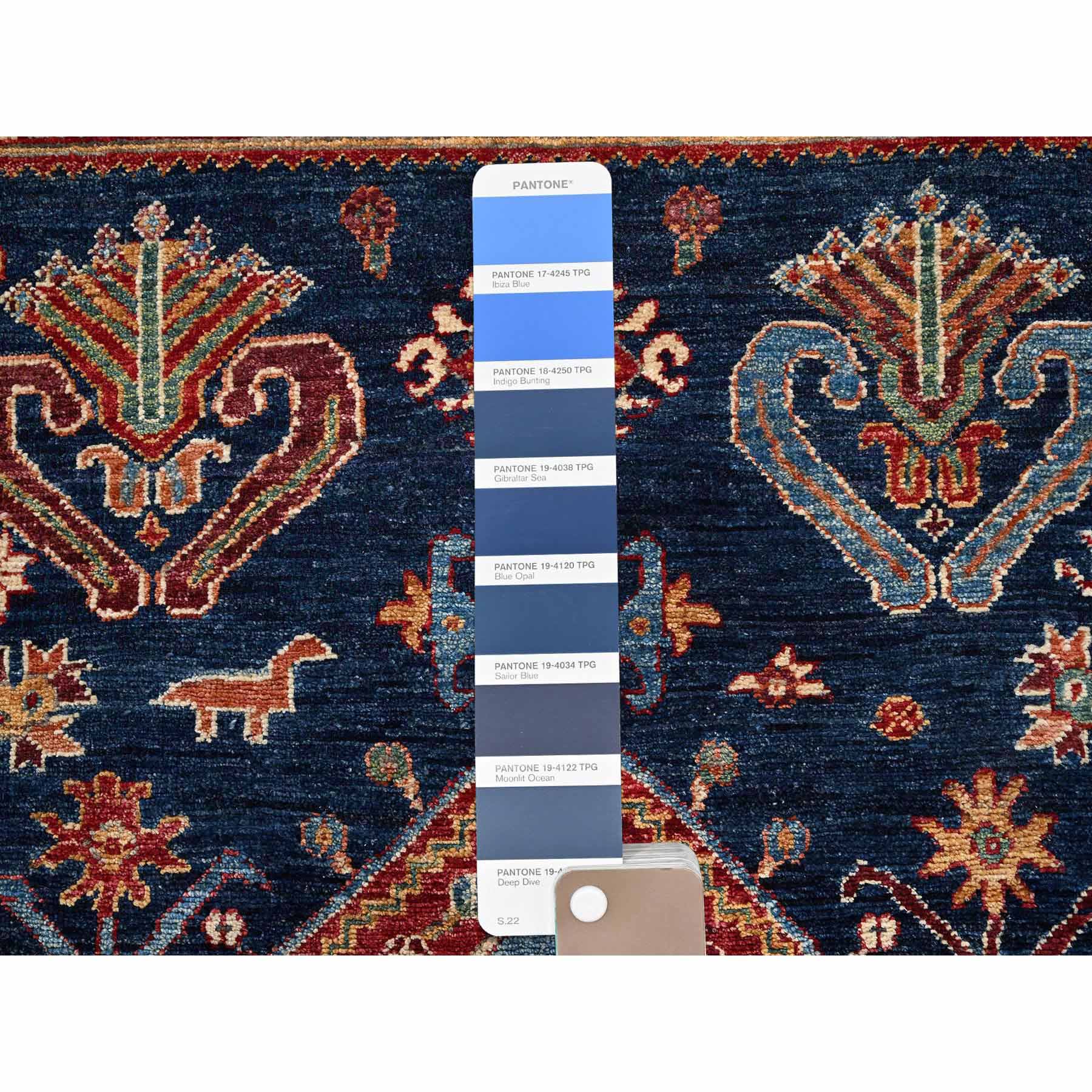 Tribal-Geometric-Hand-Knotted-Rug-12840