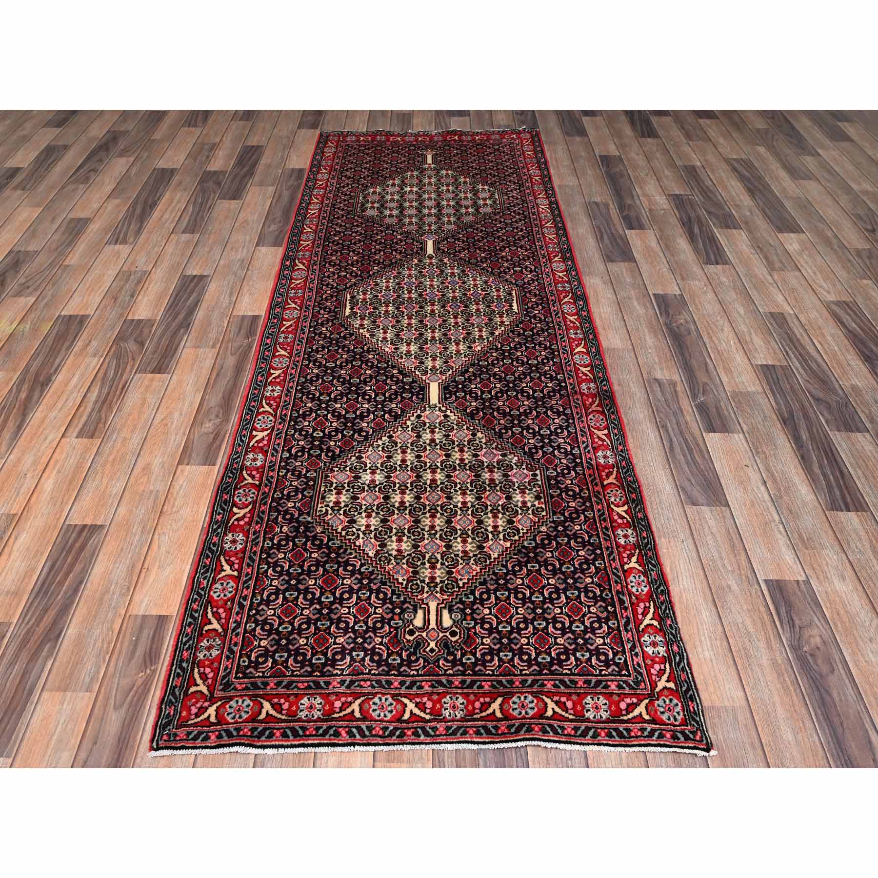 Tribal-Geometric-Hand-Knotted-Rug-12915