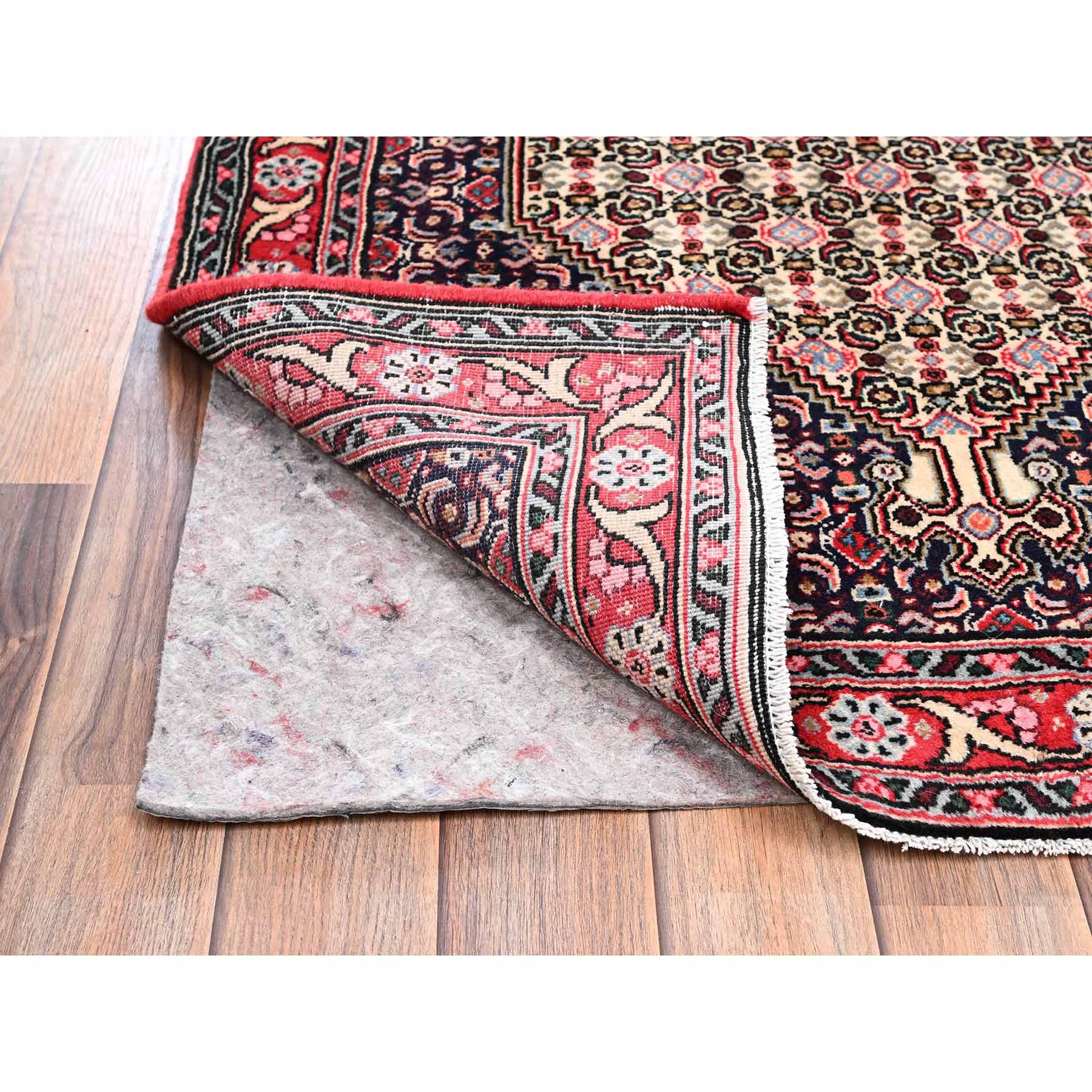 Tribal-Geometric-Hand-Knotted-Rug-12915