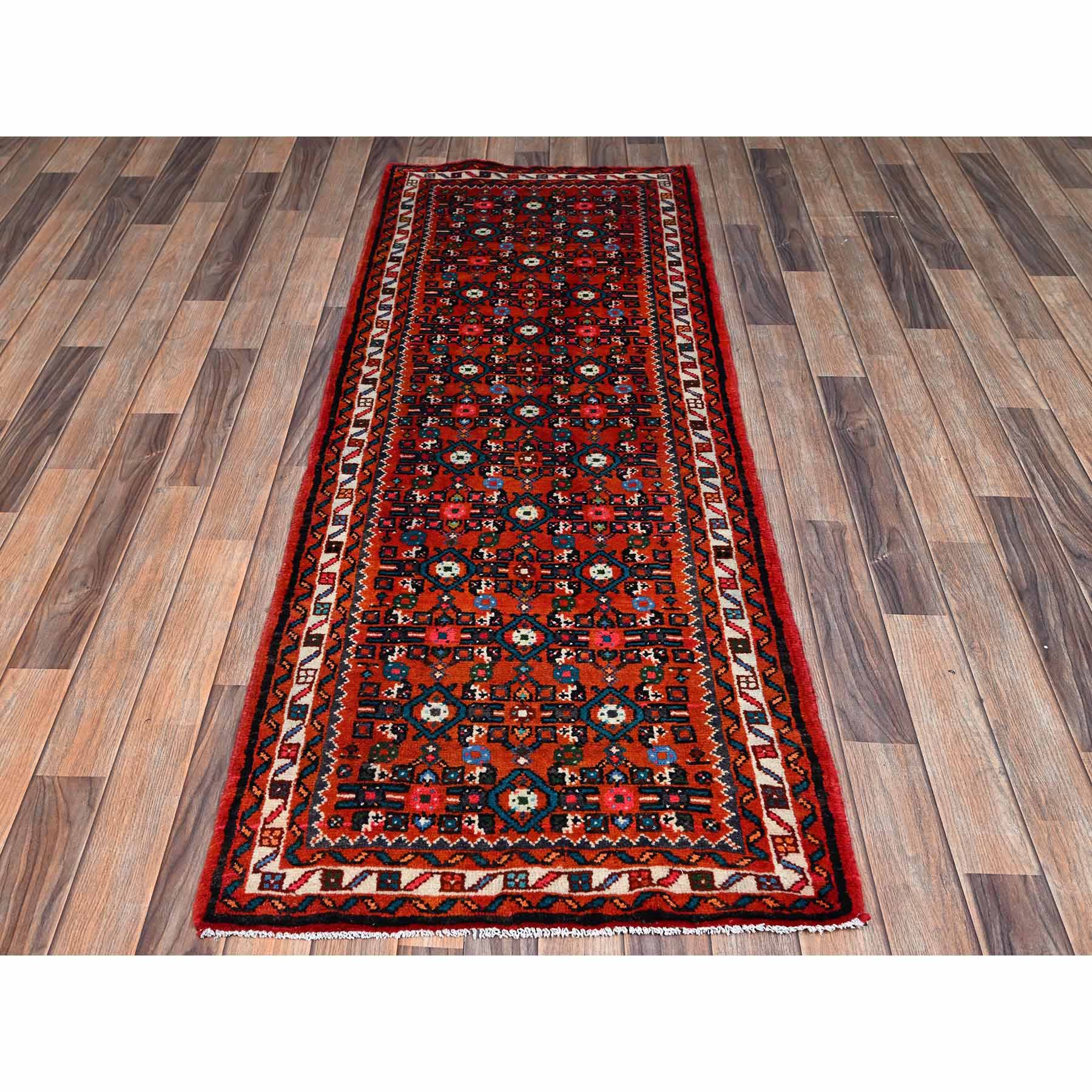 Tribal-Geometric-Hand-Knotted-Rug-12930