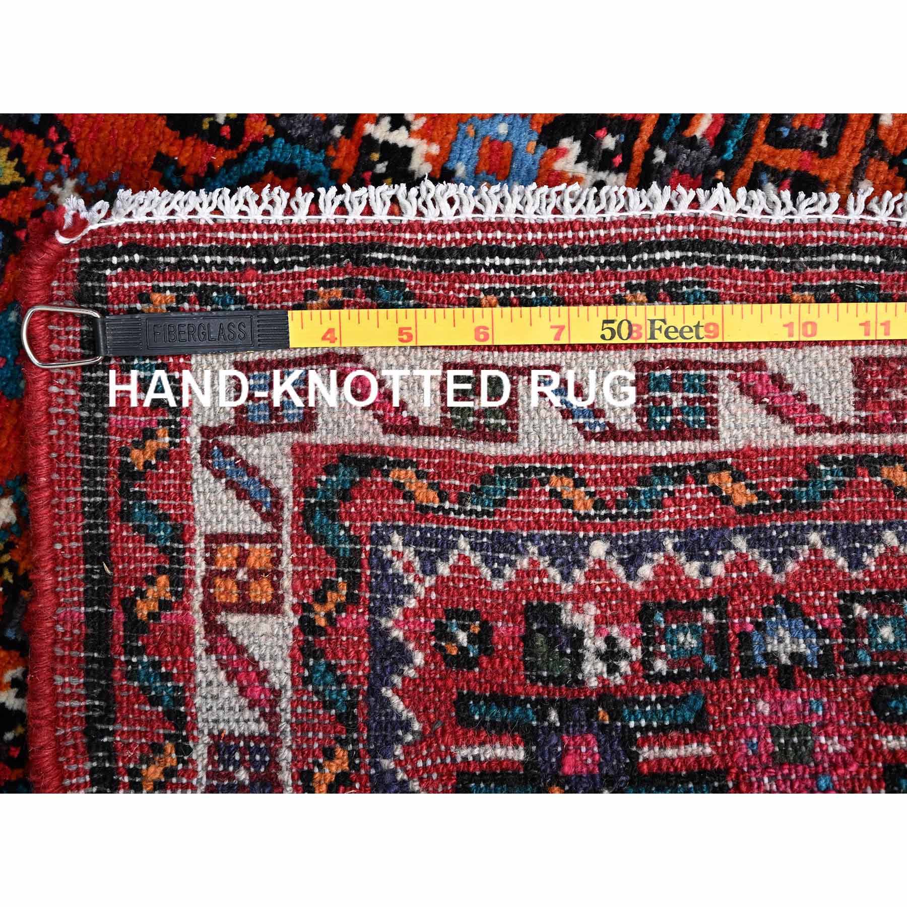 Tribal-Geometric-Hand-Knotted-Rug-12930