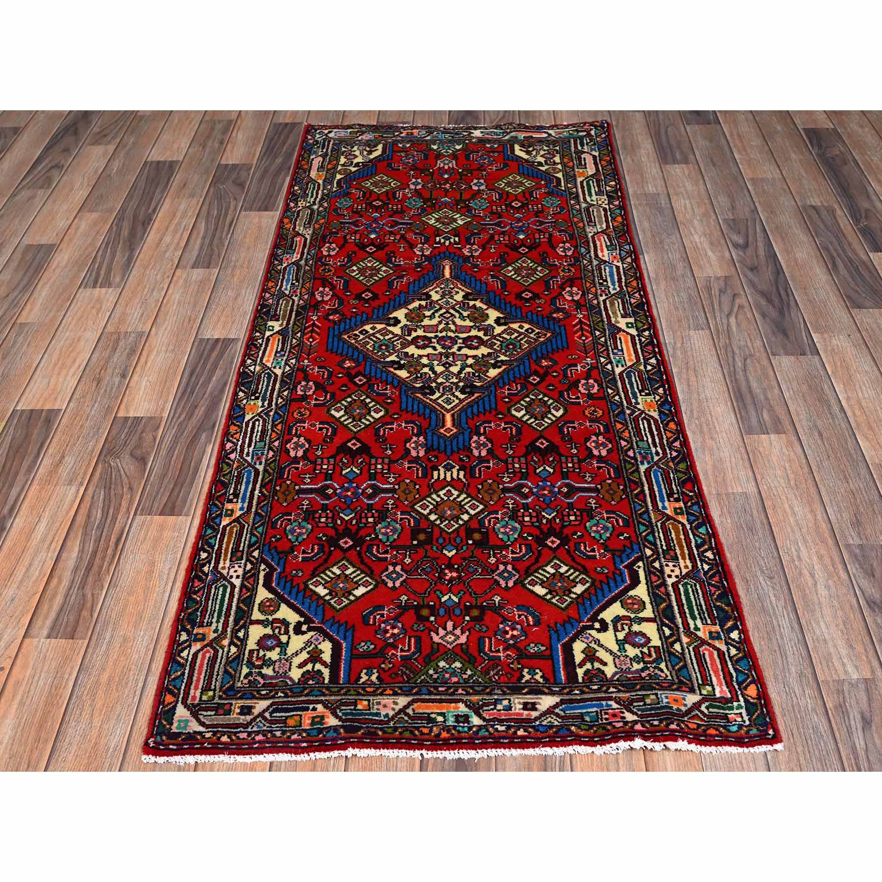 Tribal-Geometric-Hand-Knotted-Rug-12935