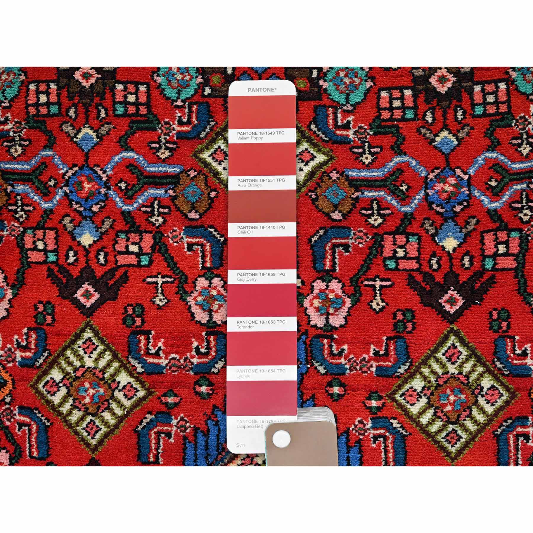 Tribal-Geometric-Hand-Knotted-Rug-12935
