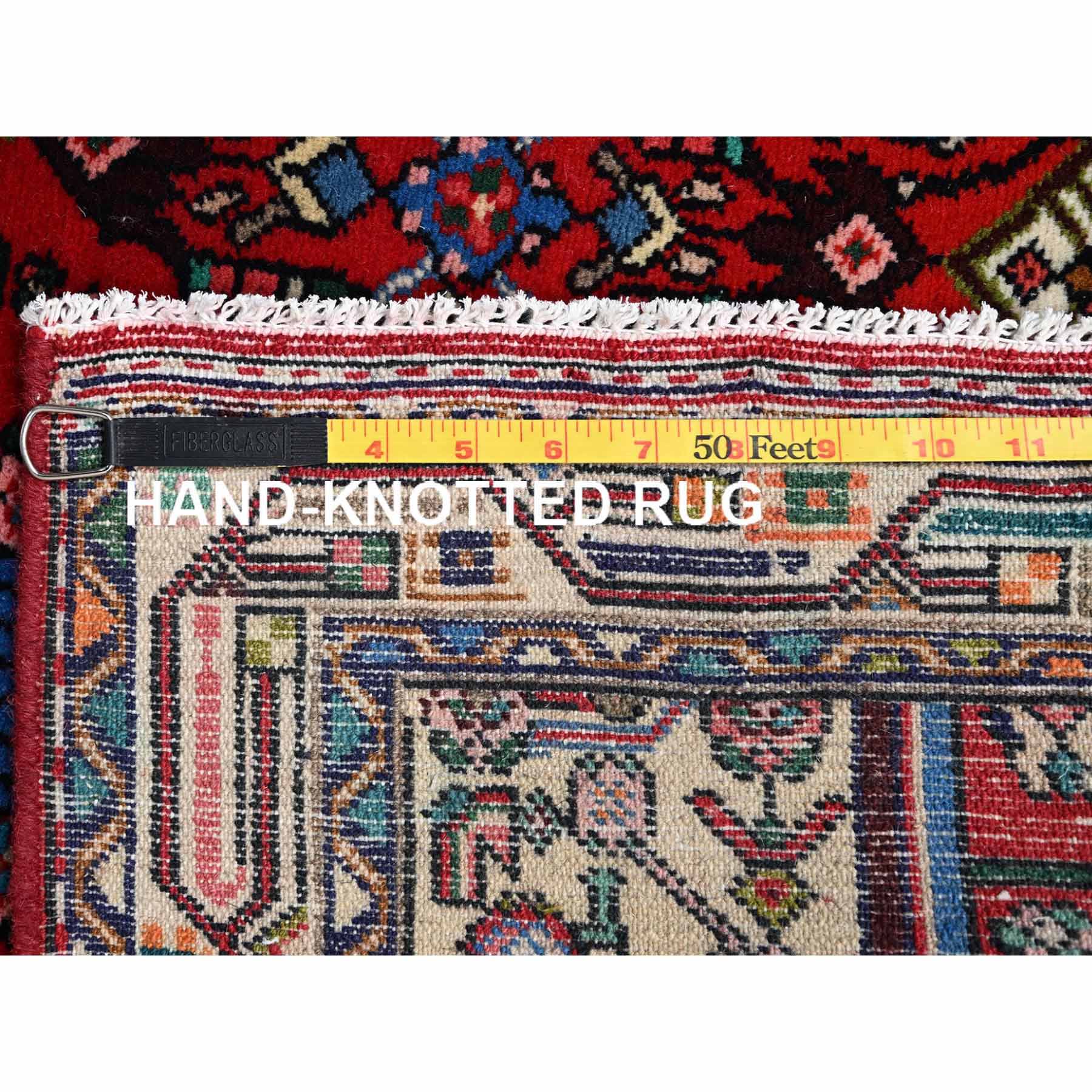 Tribal-Geometric-Hand-Knotted-Rug-12935