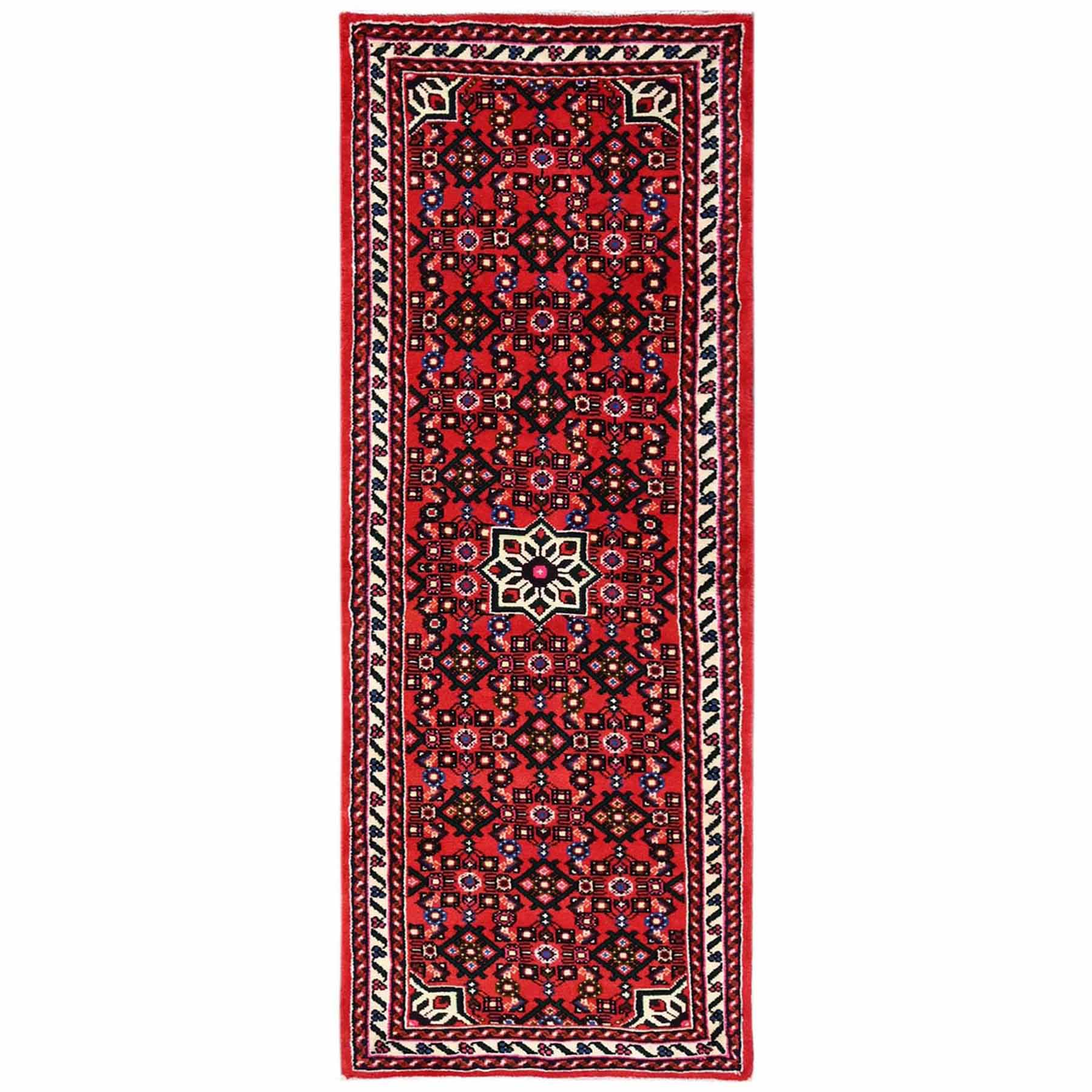 Tribal-Geometric-Hand-Knotted-Rug-12945