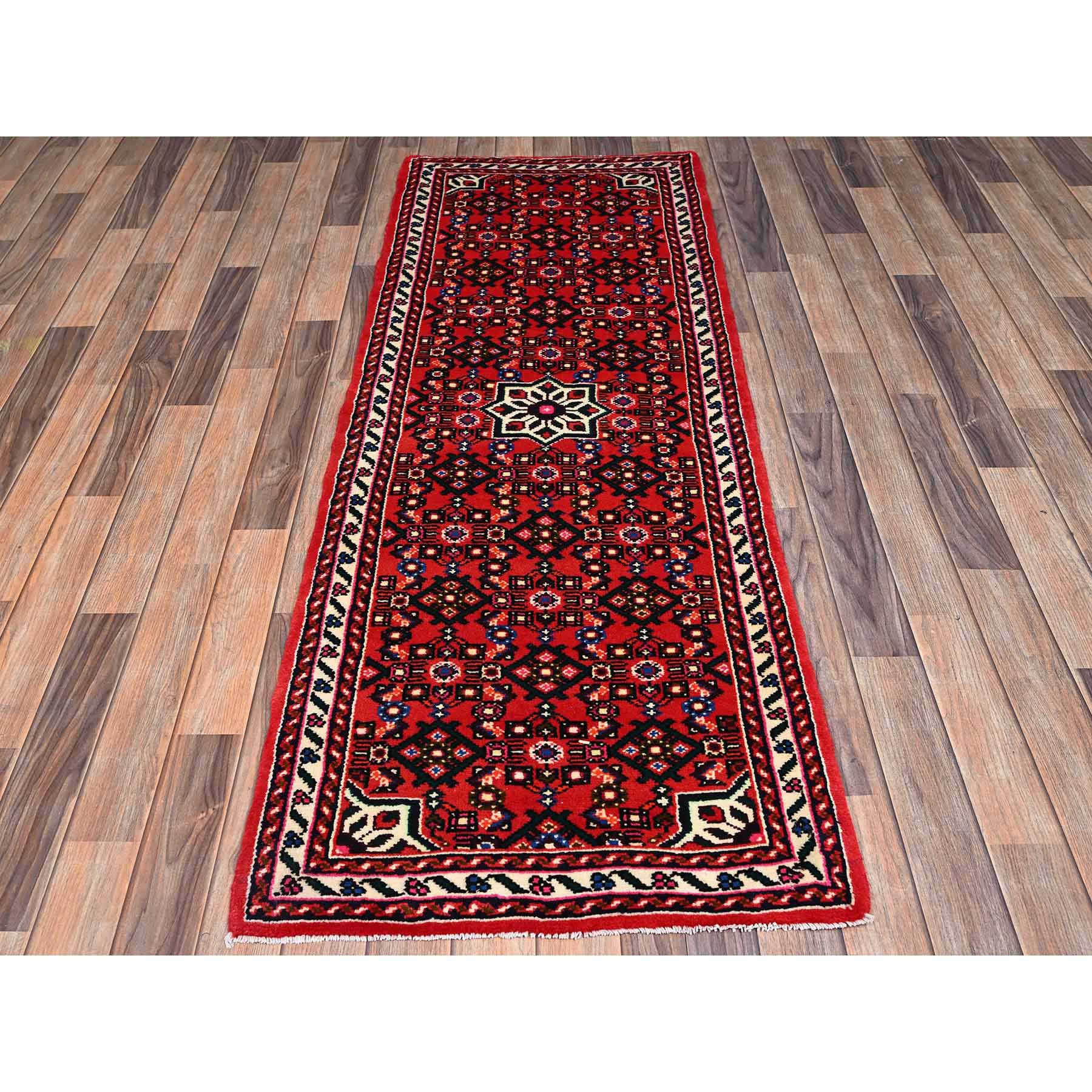 Tribal-Geometric-Hand-Knotted-Rug-12945