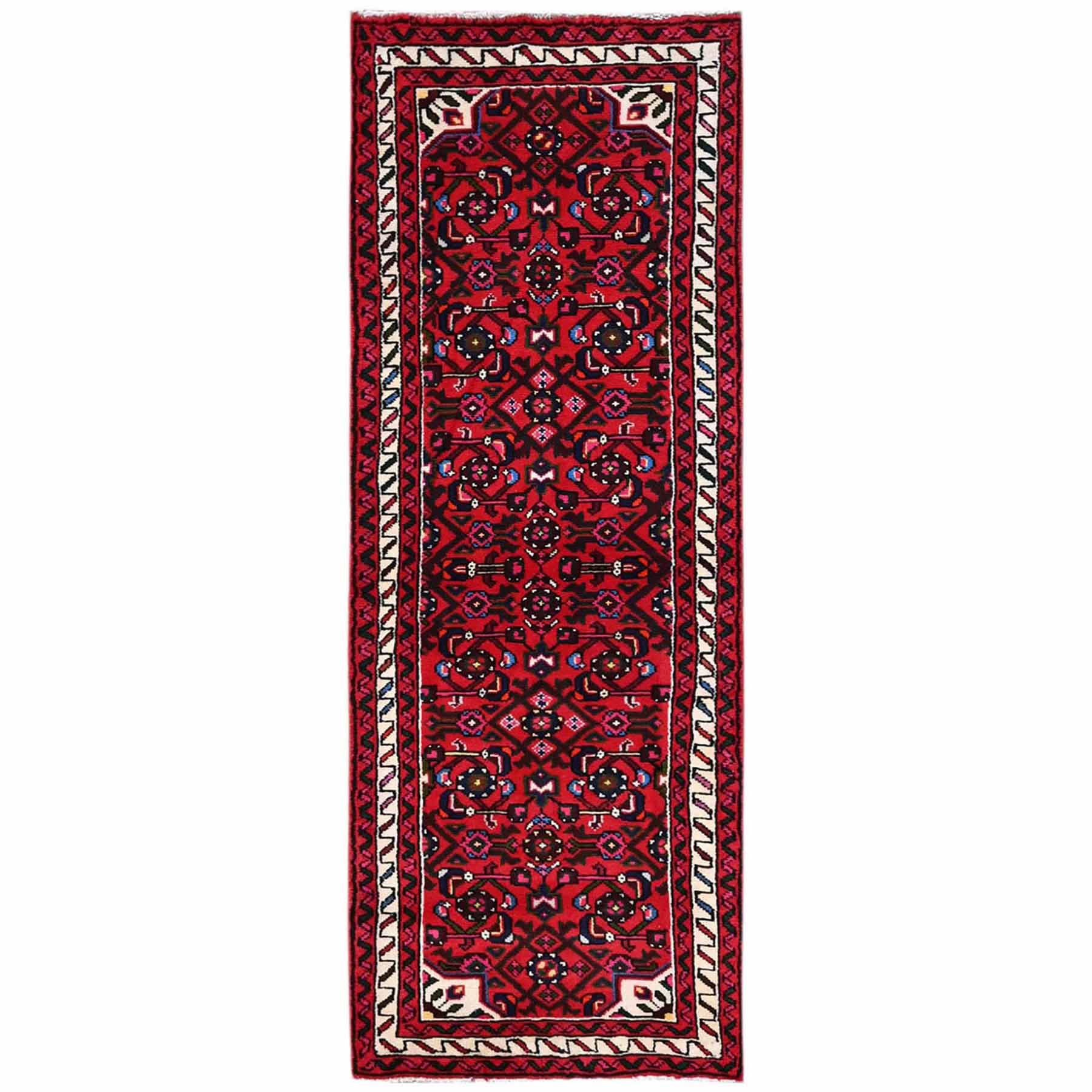 Tribal-Geometric-Hand-Knotted-Rug-12955