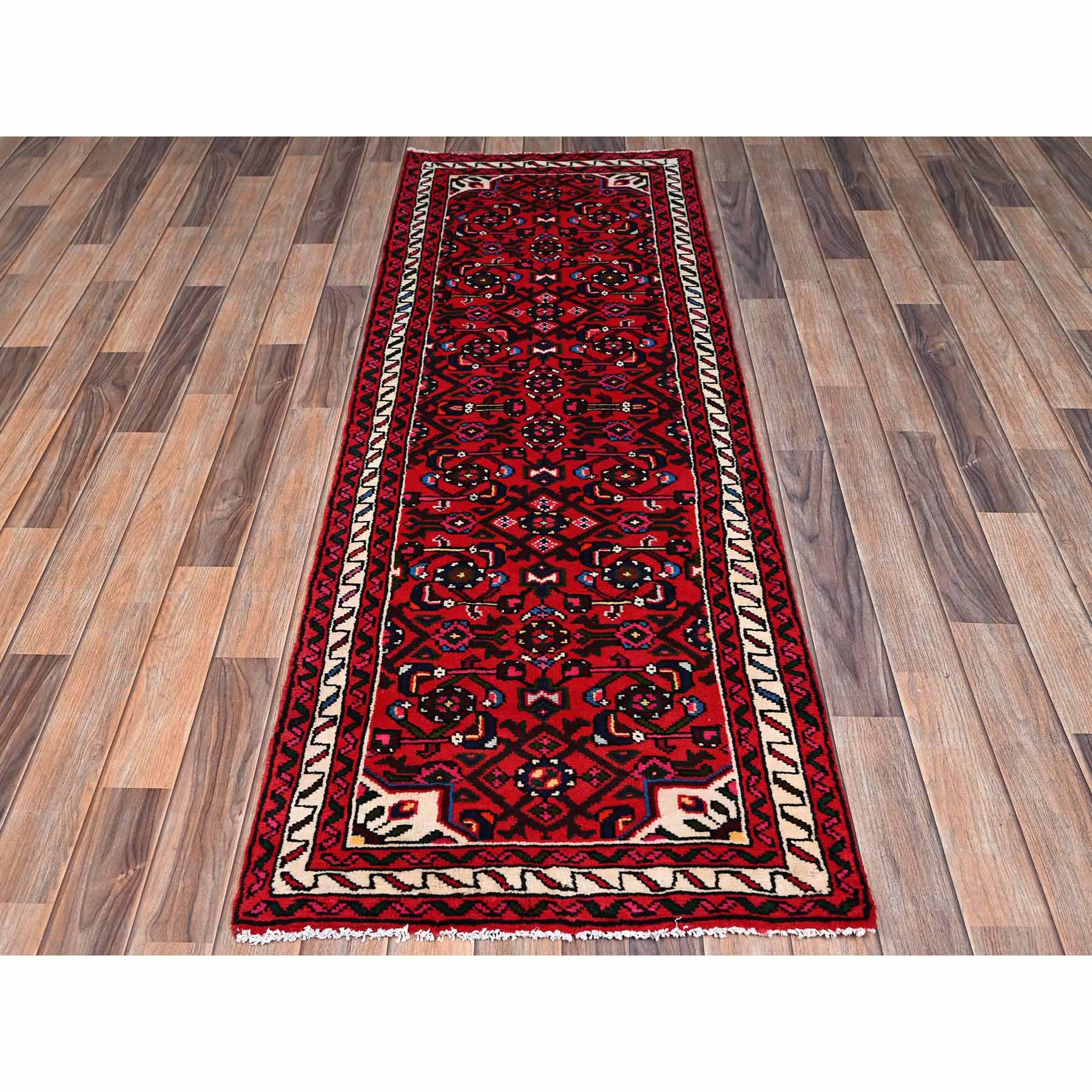 Tribal-Geometric-Hand-Knotted-Rug-12955