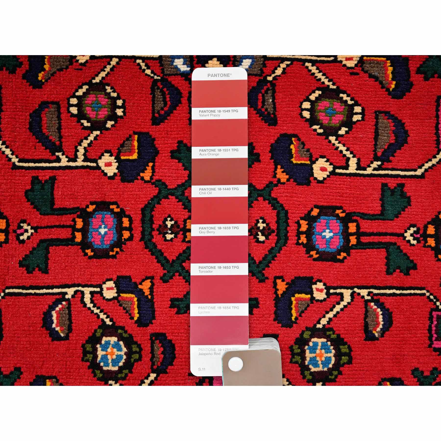 Tribal-Geometric-Hand-Knotted-Rug-12965
