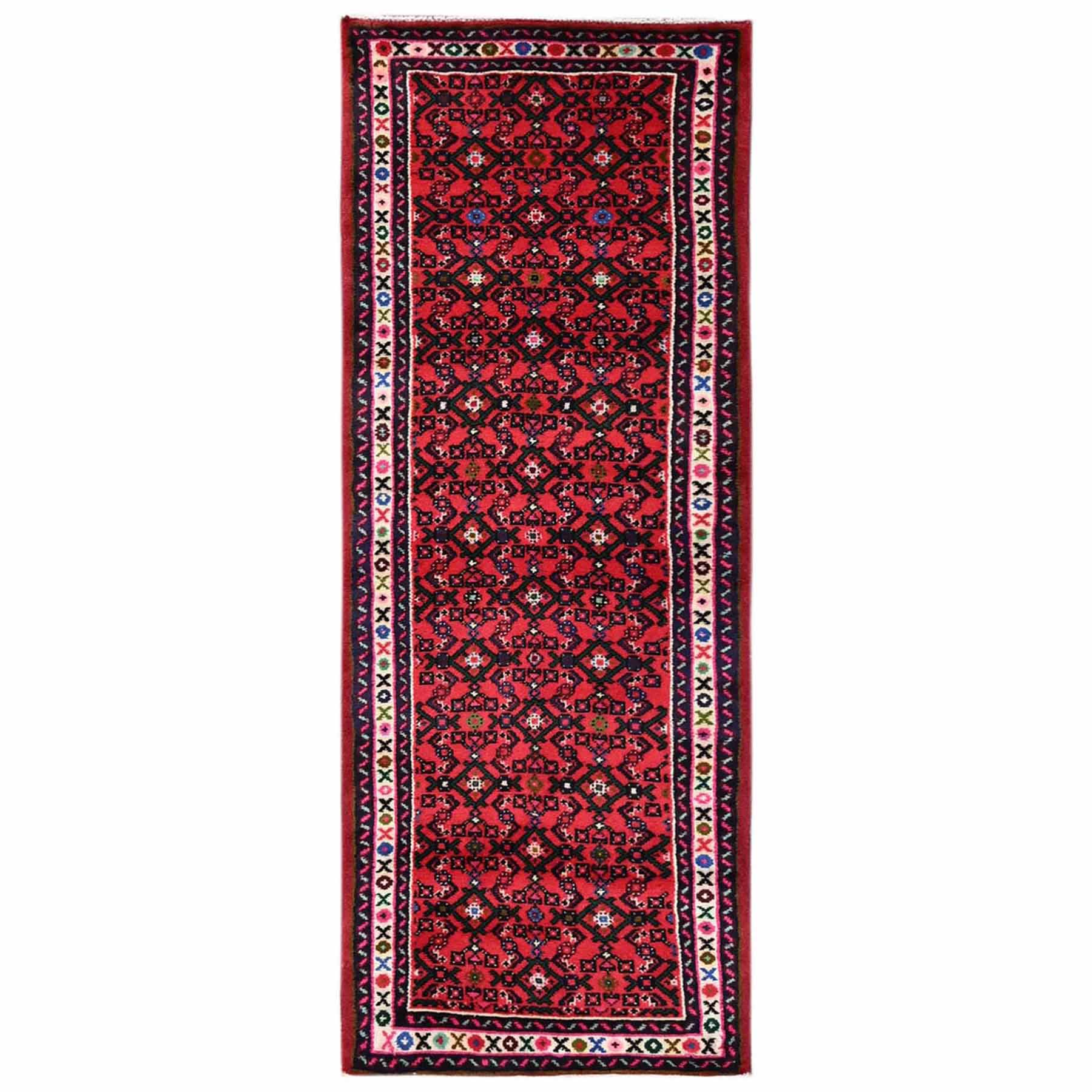 Tribal-Geometric-Hand-Knotted-Rug-12985
