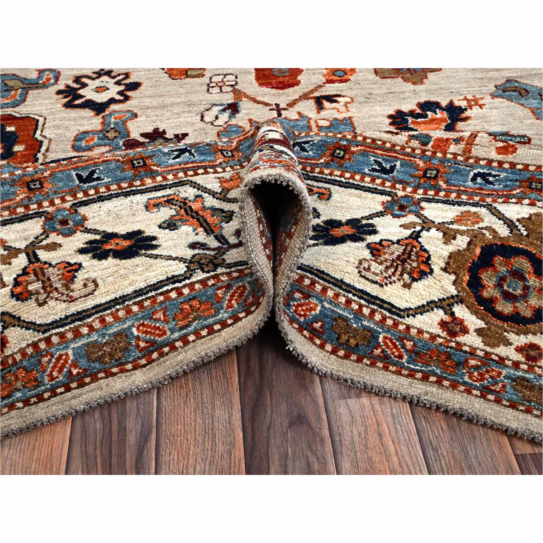 Tribal-Geometric-Hand-Knotted-Rug-13220
