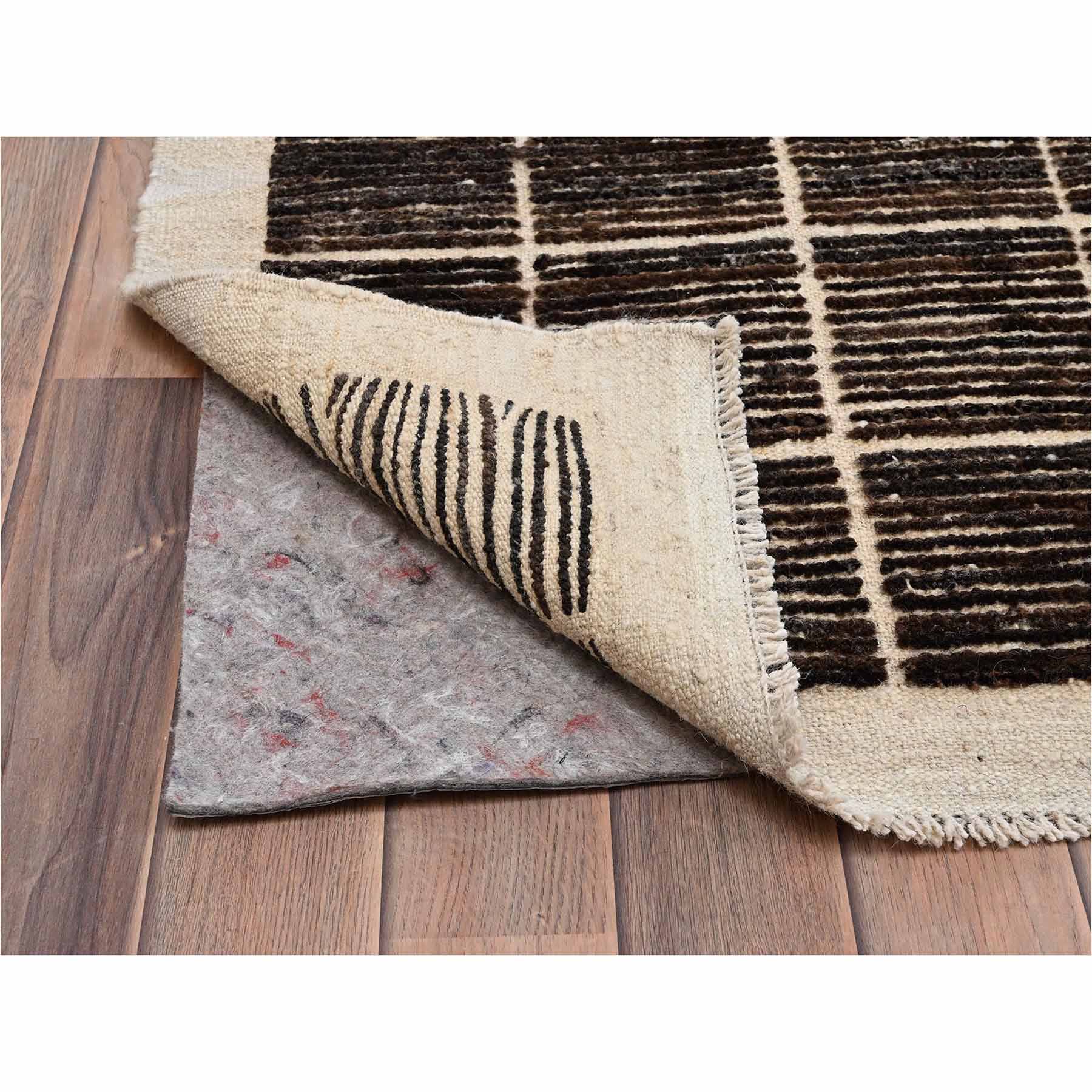 Tribal-Geometric-Hand-Knotted-Rug-13495