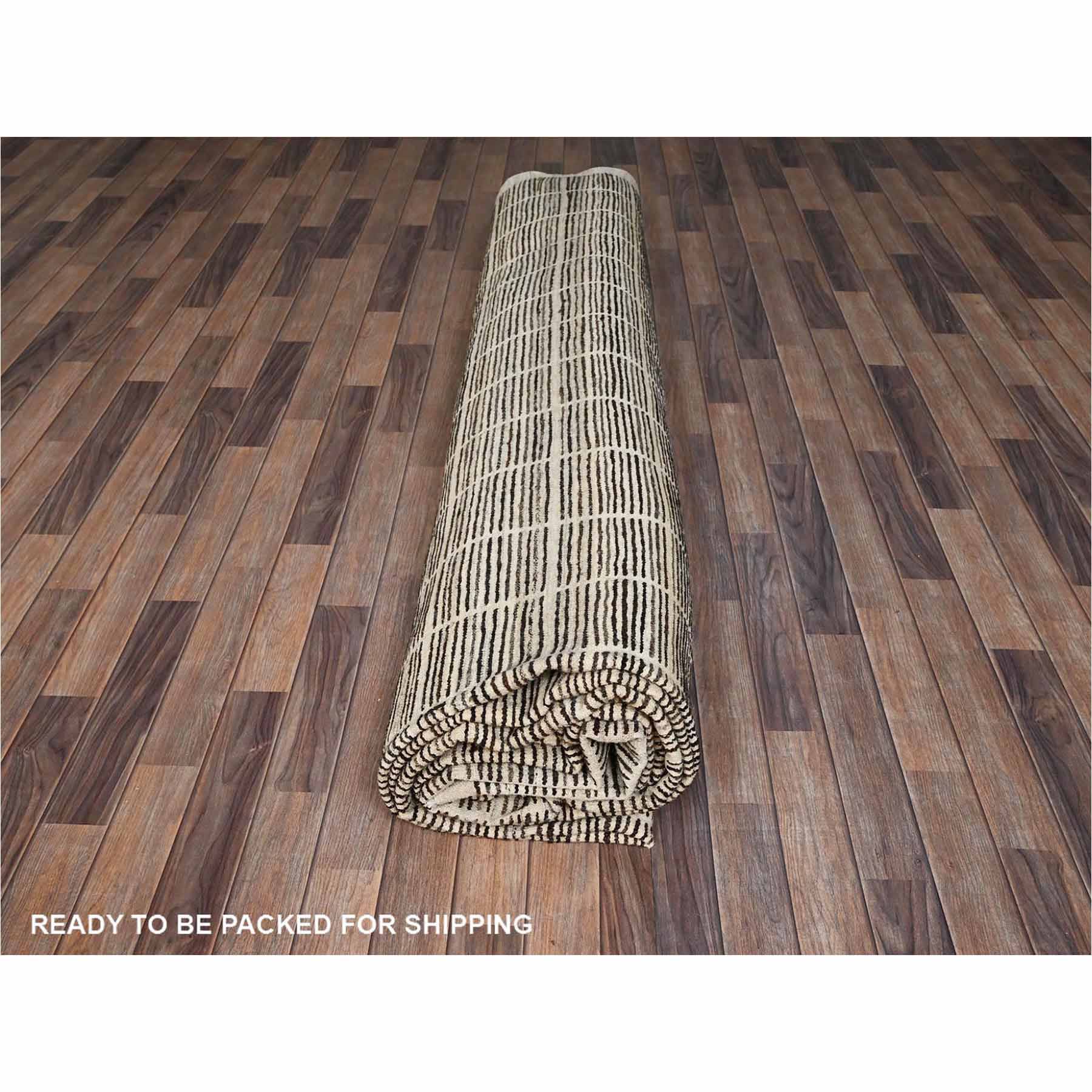 Tribal-Geometric-Hand-Knotted-Rug-13495