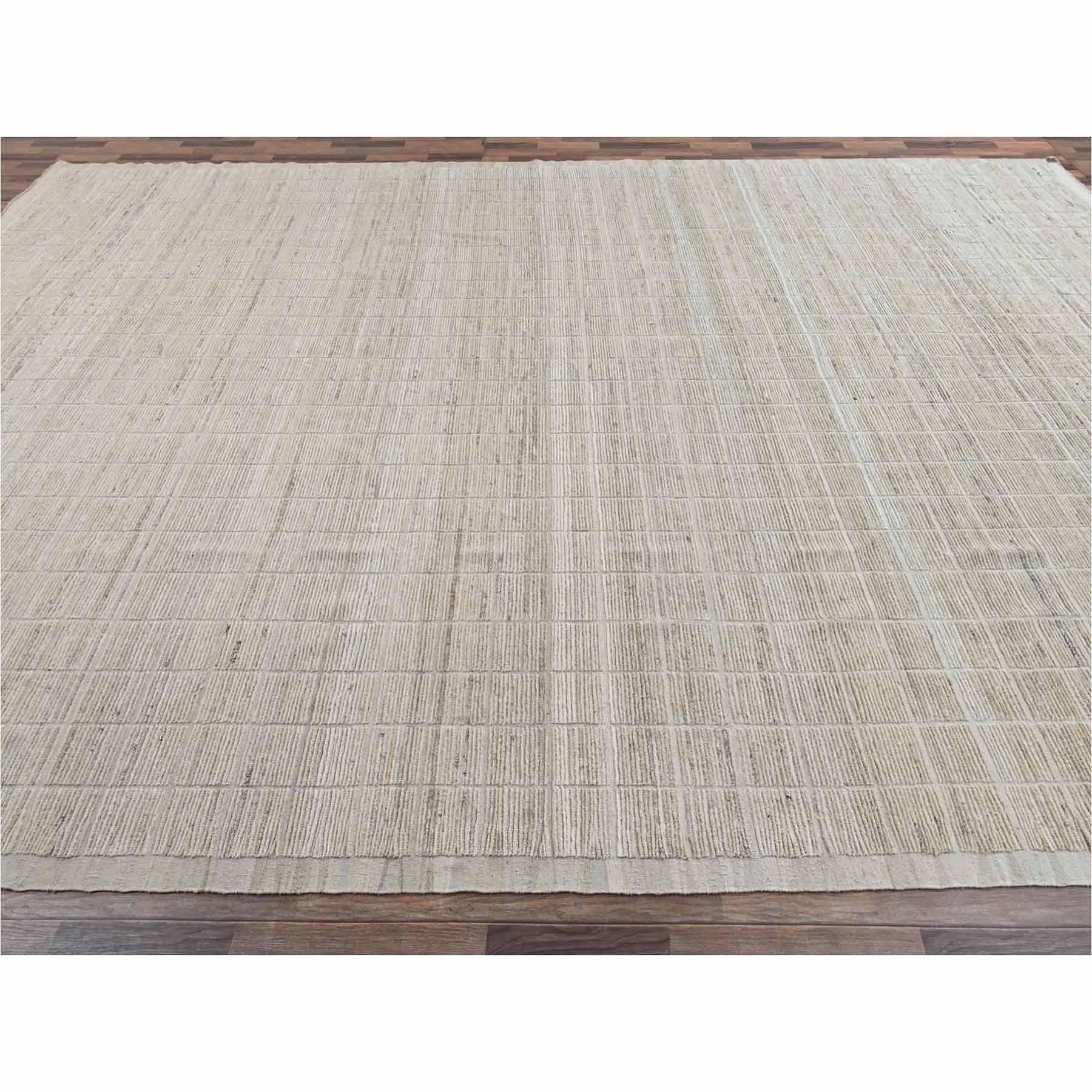Tribal-Geometric-Hand-Knotted-Rug-13500