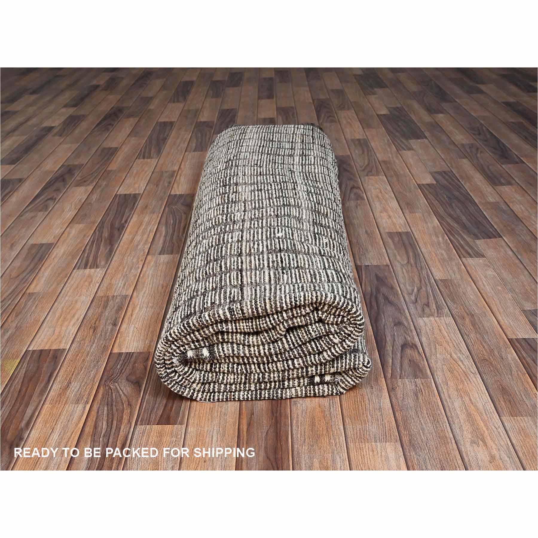 Tribal-Geometric-Hand-Knotted-Rug-13505