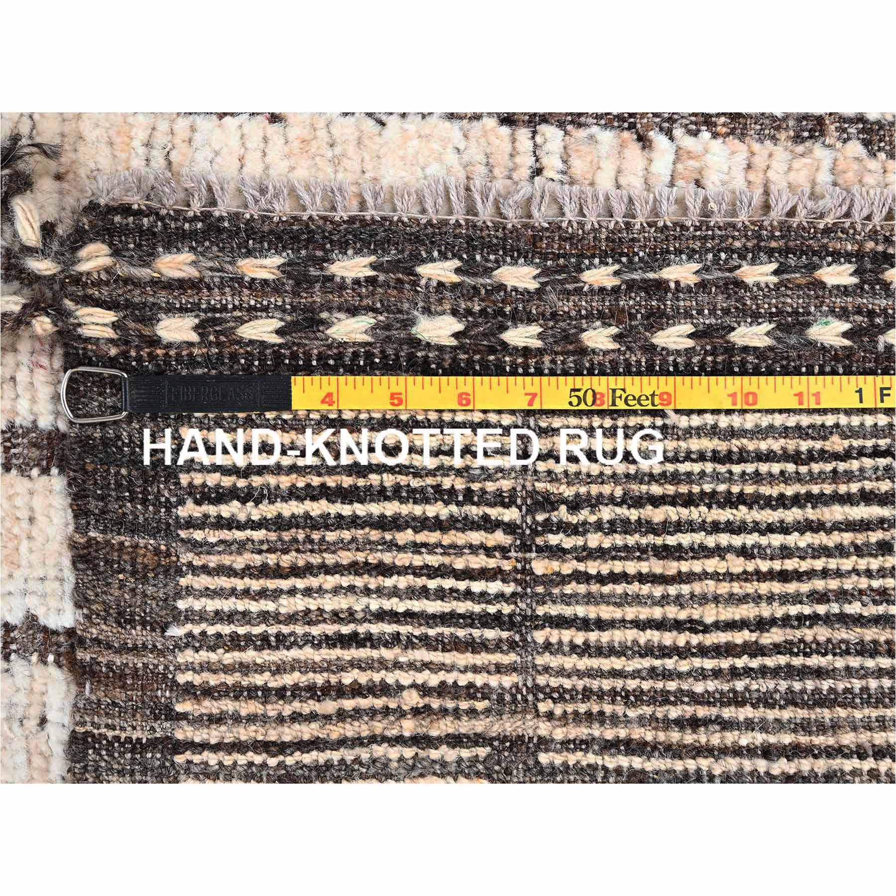 Tribal-Geometric-Hand-Knotted-Rug-13505