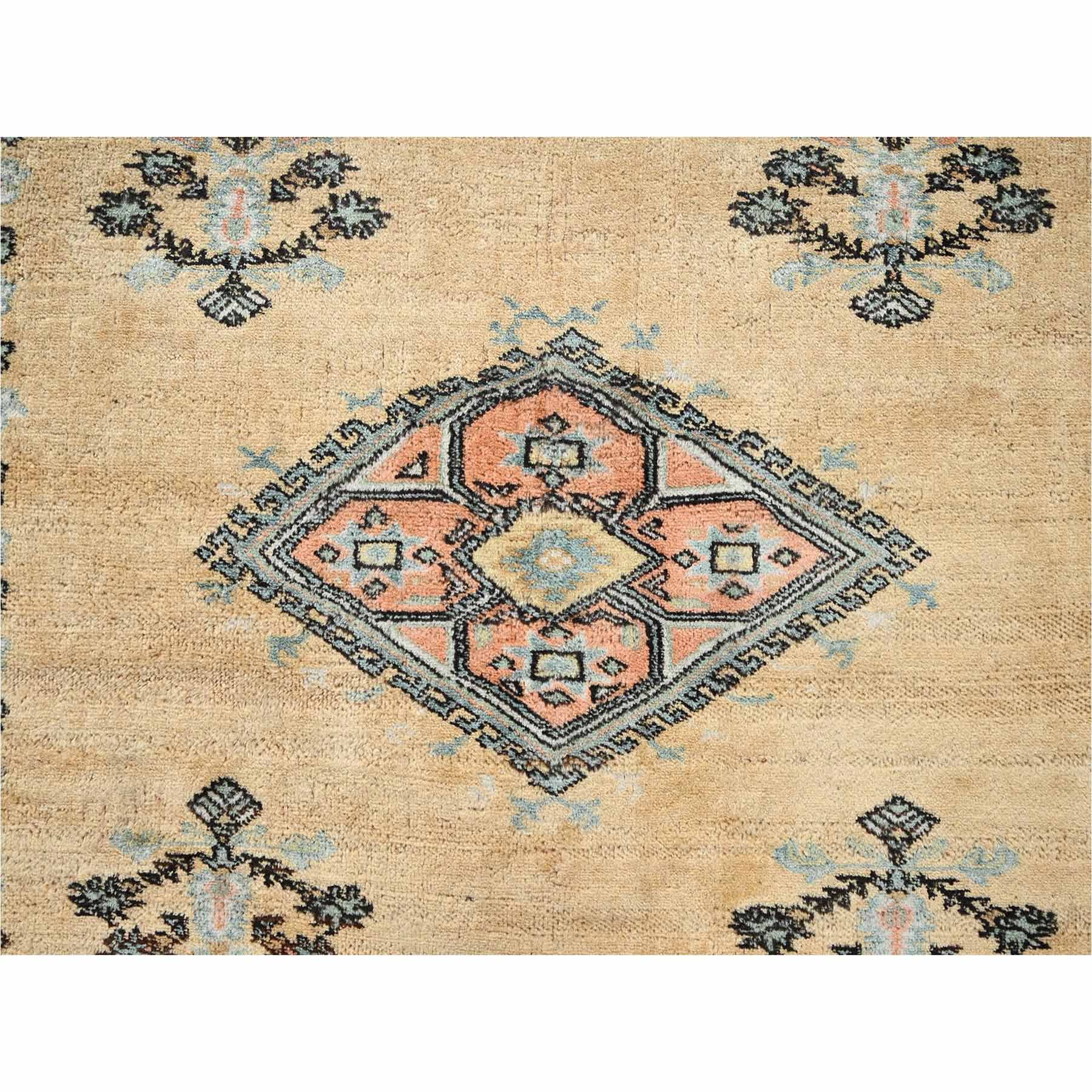 Tribal-Geometric-Hand-Knotted-Rug-13785