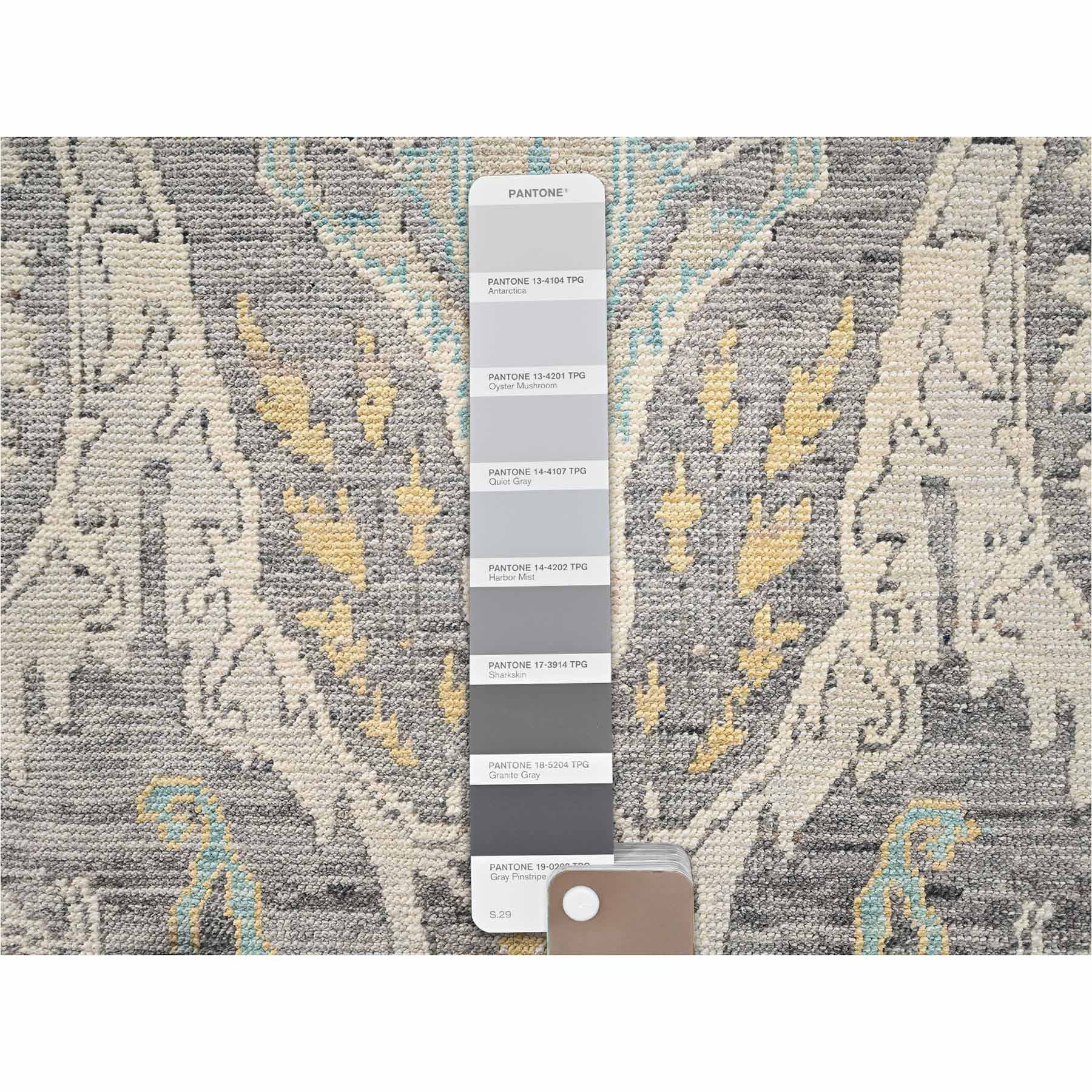 Tribal-Geometric-Hand-Knotted-Rug-13915