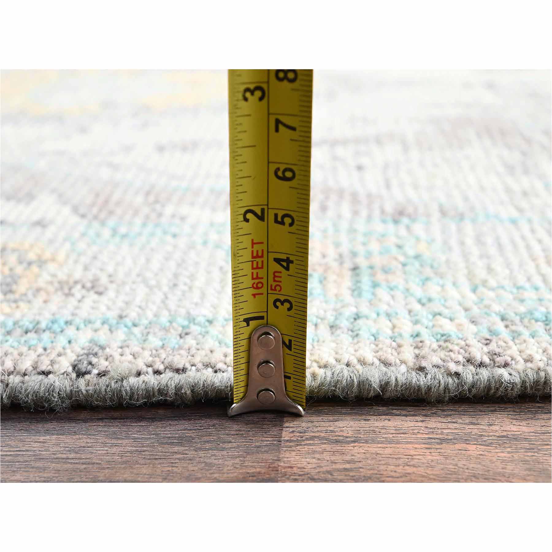 Tribal-Geometric-Hand-Knotted-Rug-13915
