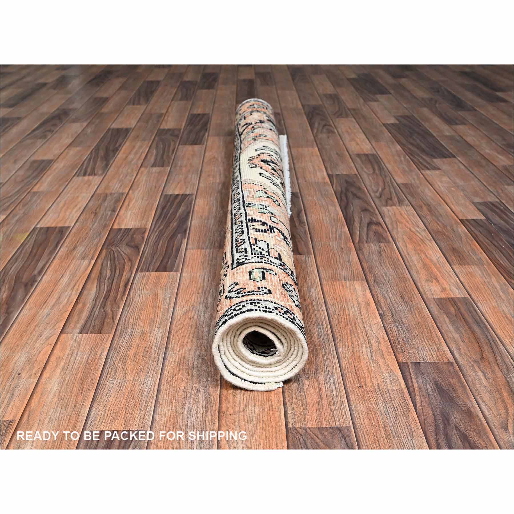 Tribal-Geometric-Hand-Knotted-Rug-13990