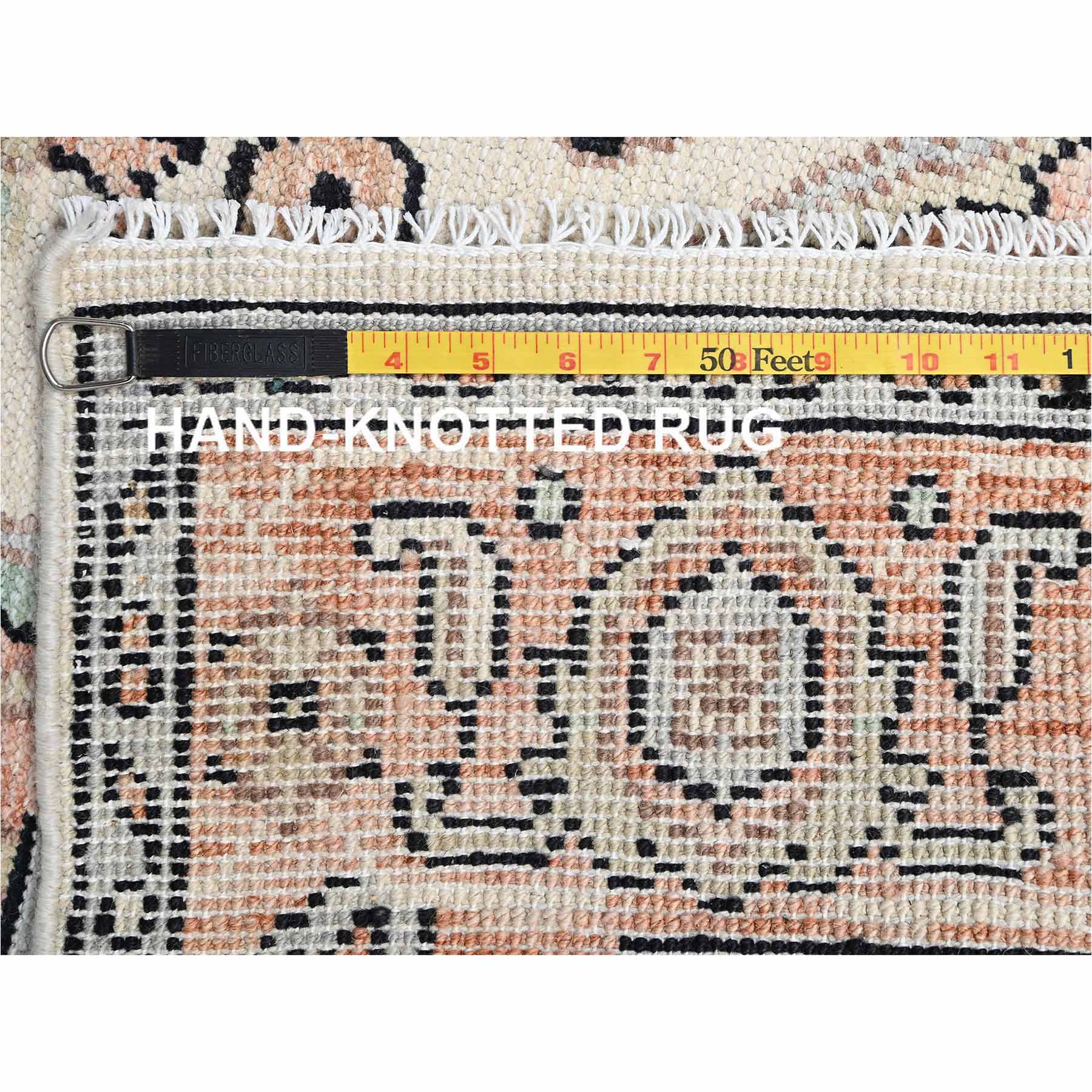 Tribal-Geometric-Hand-Knotted-Rug-13990