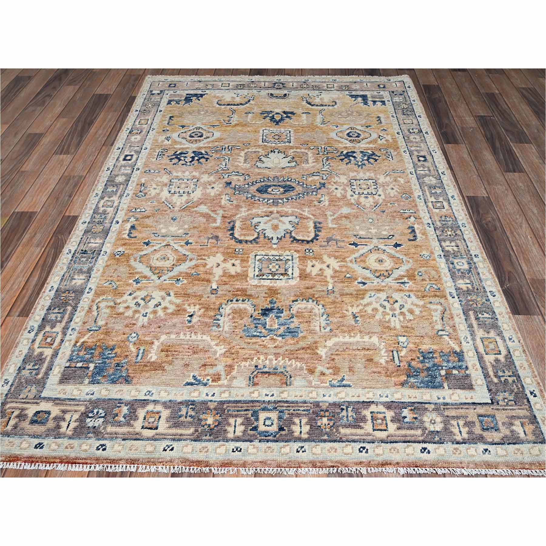 Tribal-Geometric-Hand-Knotted-Rug-13995