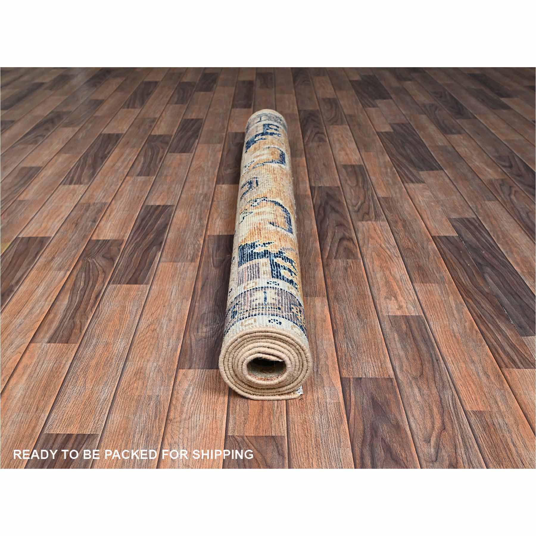 Tribal-Geometric-Hand-Knotted-Rug-13995