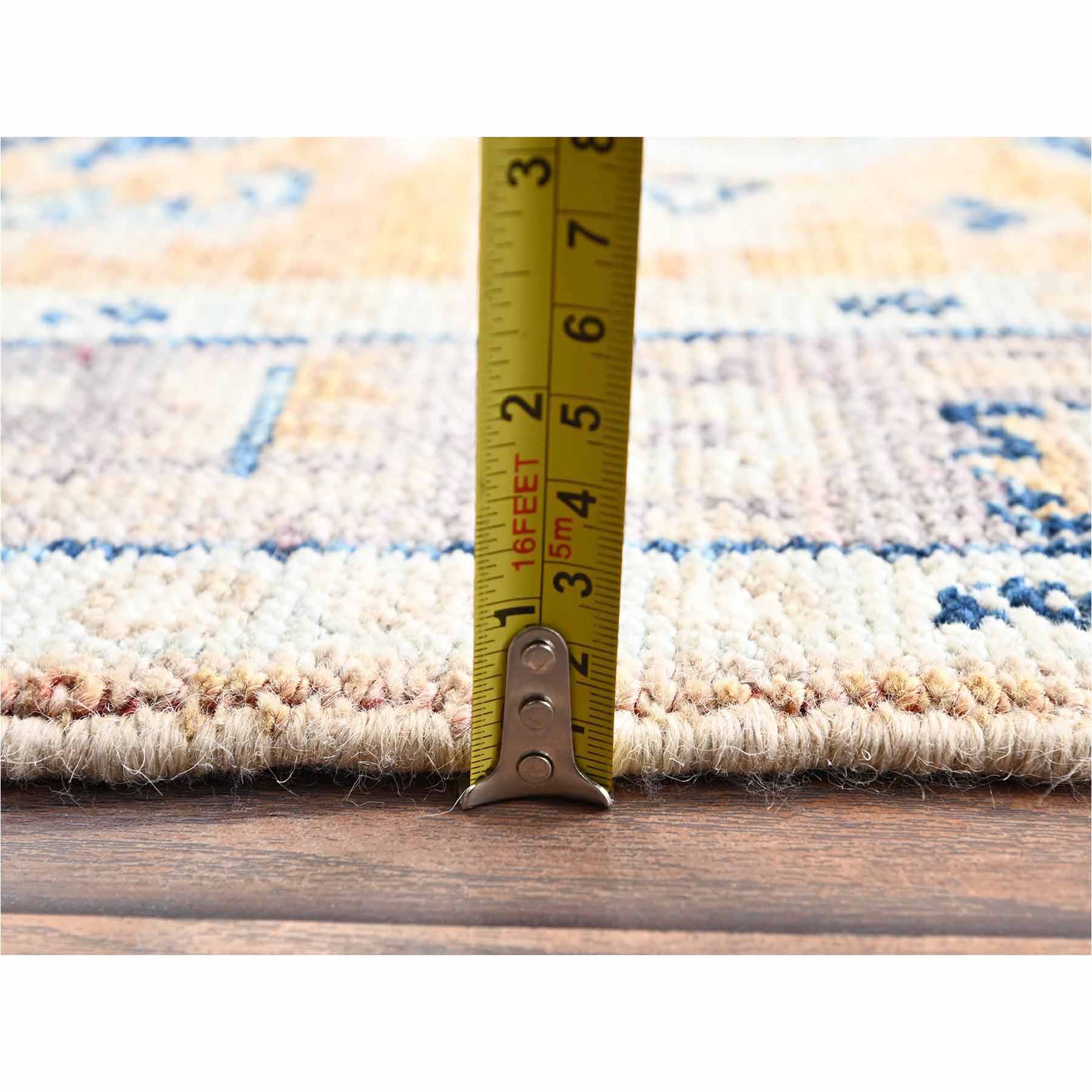 Tribal-Geometric-Hand-Knotted-Rug-13995