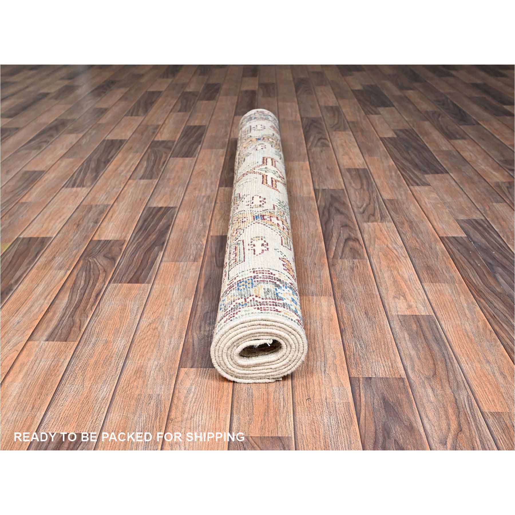 Tribal-Geometric-Hand-Knotted-Rug-14000