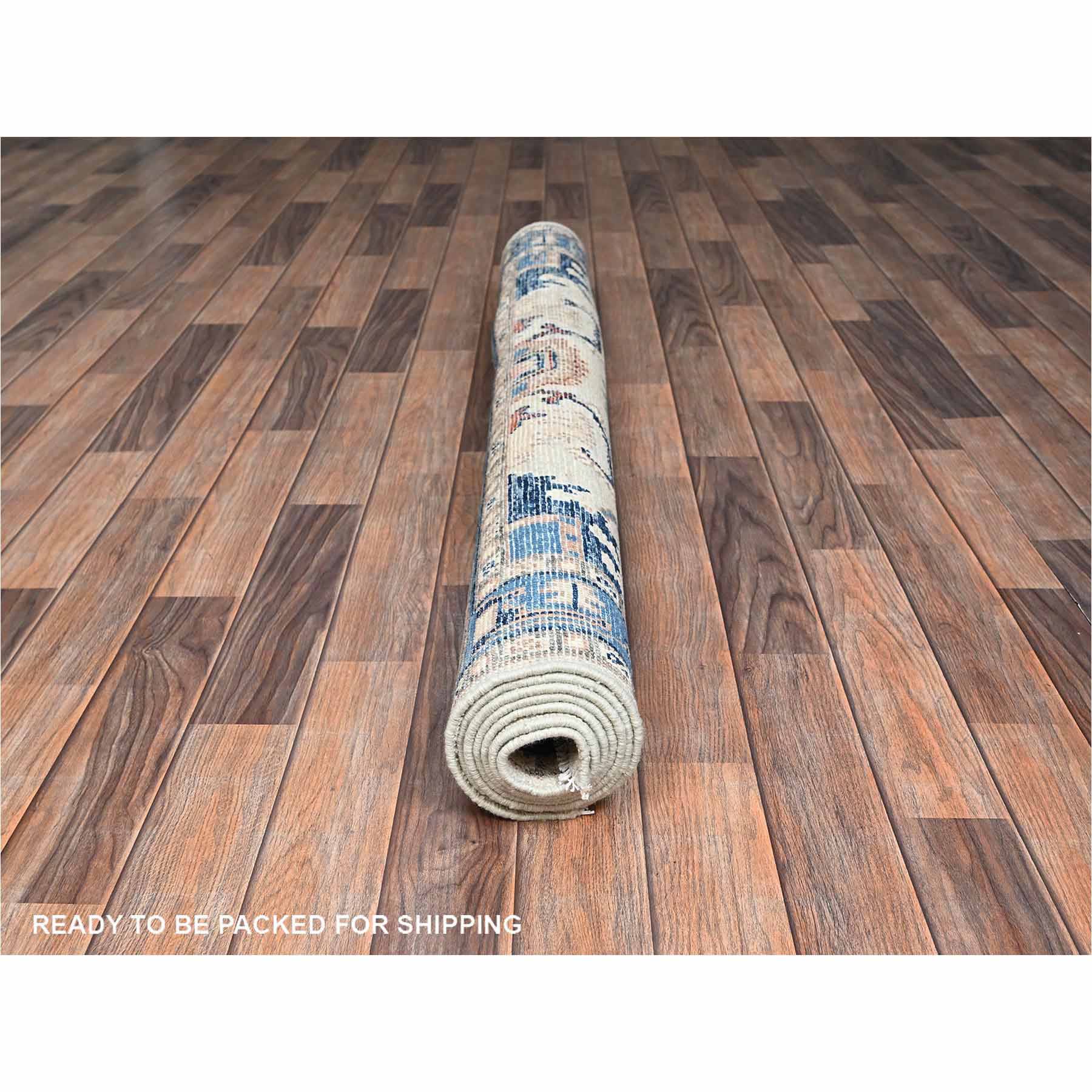 Tribal-Geometric-Hand-Knotted-Rug-14005