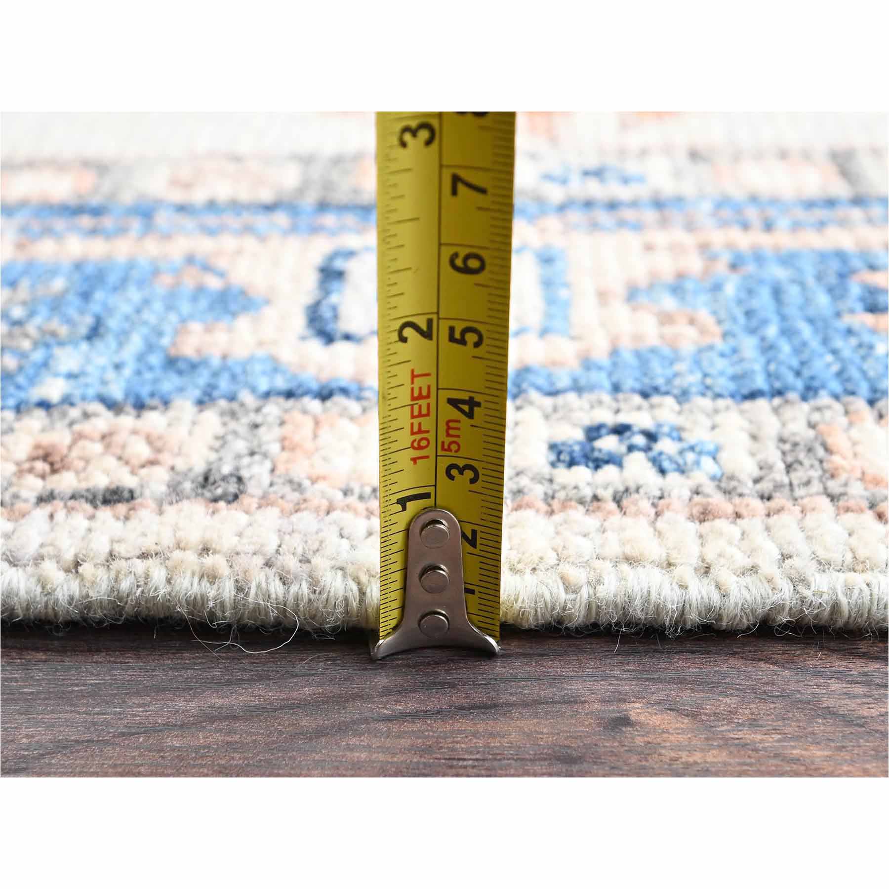Tribal-Geometric-Hand-Knotted-Rug-14005