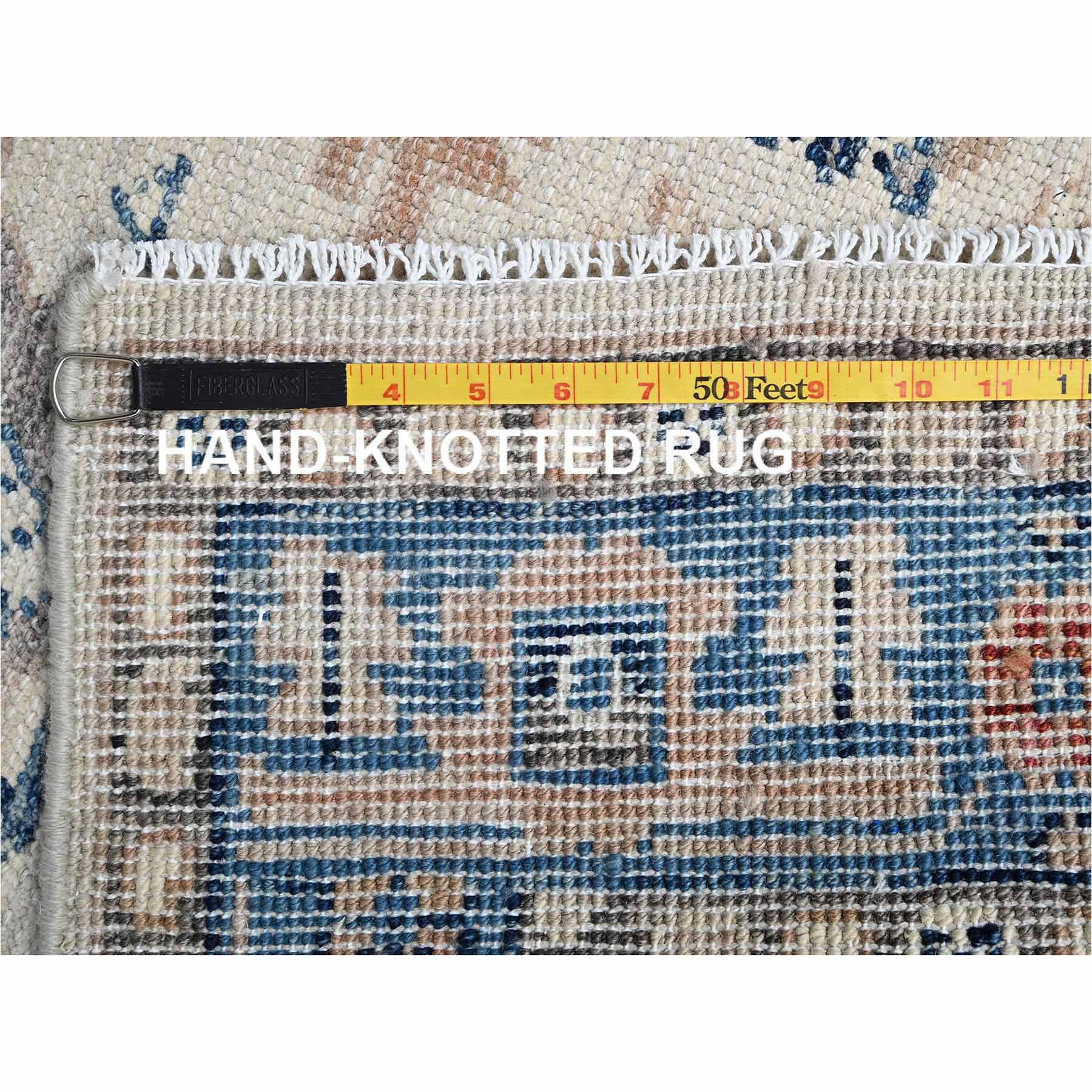 Tribal-Geometric-Hand-Knotted-Rug-14005