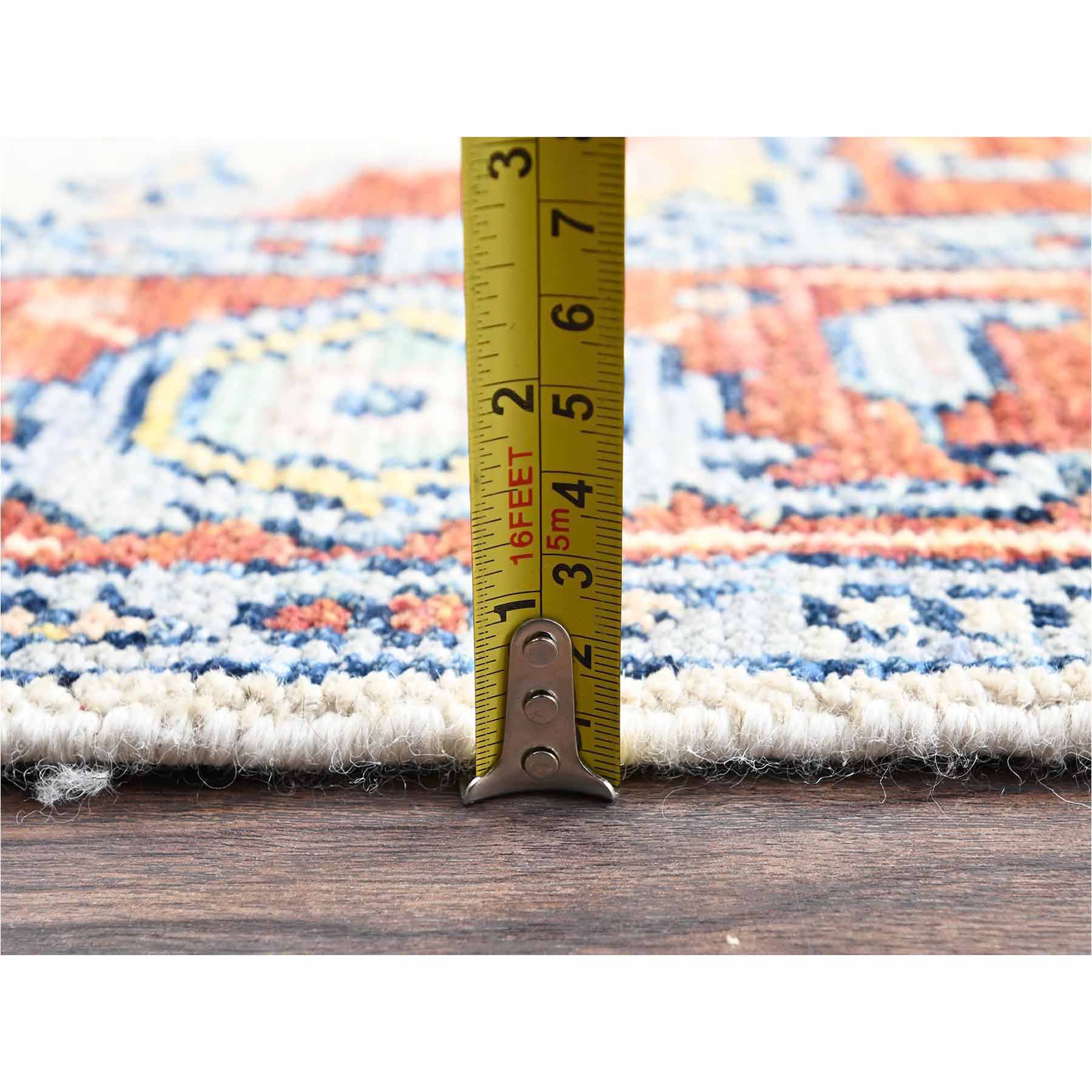 Tribal-Geometric-Hand-Knotted-Rug-14015