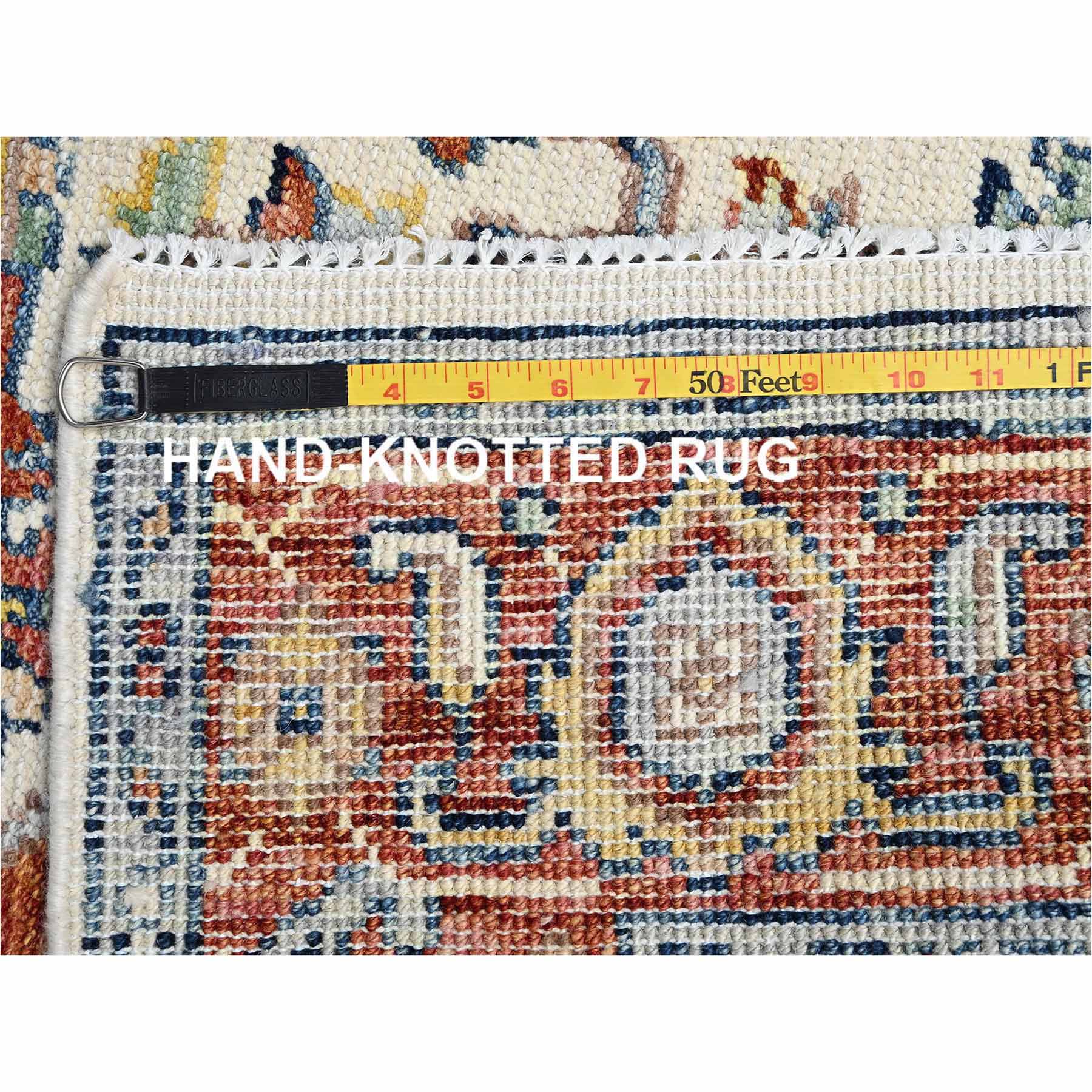 Tribal-Geometric-Hand-Knotted-Rug-14015