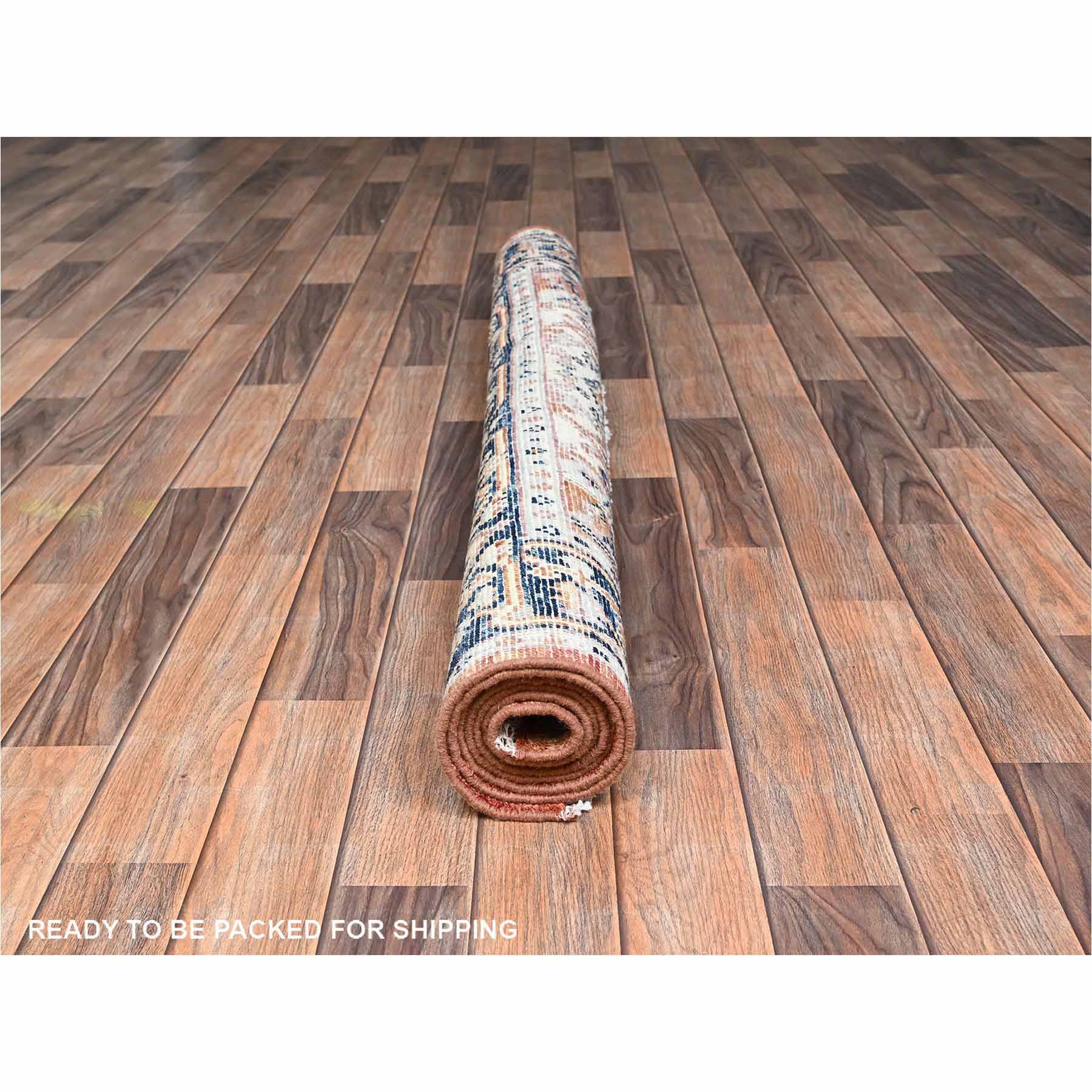 Tribal-Geometric-Hand-Knotted-Rug-14020
