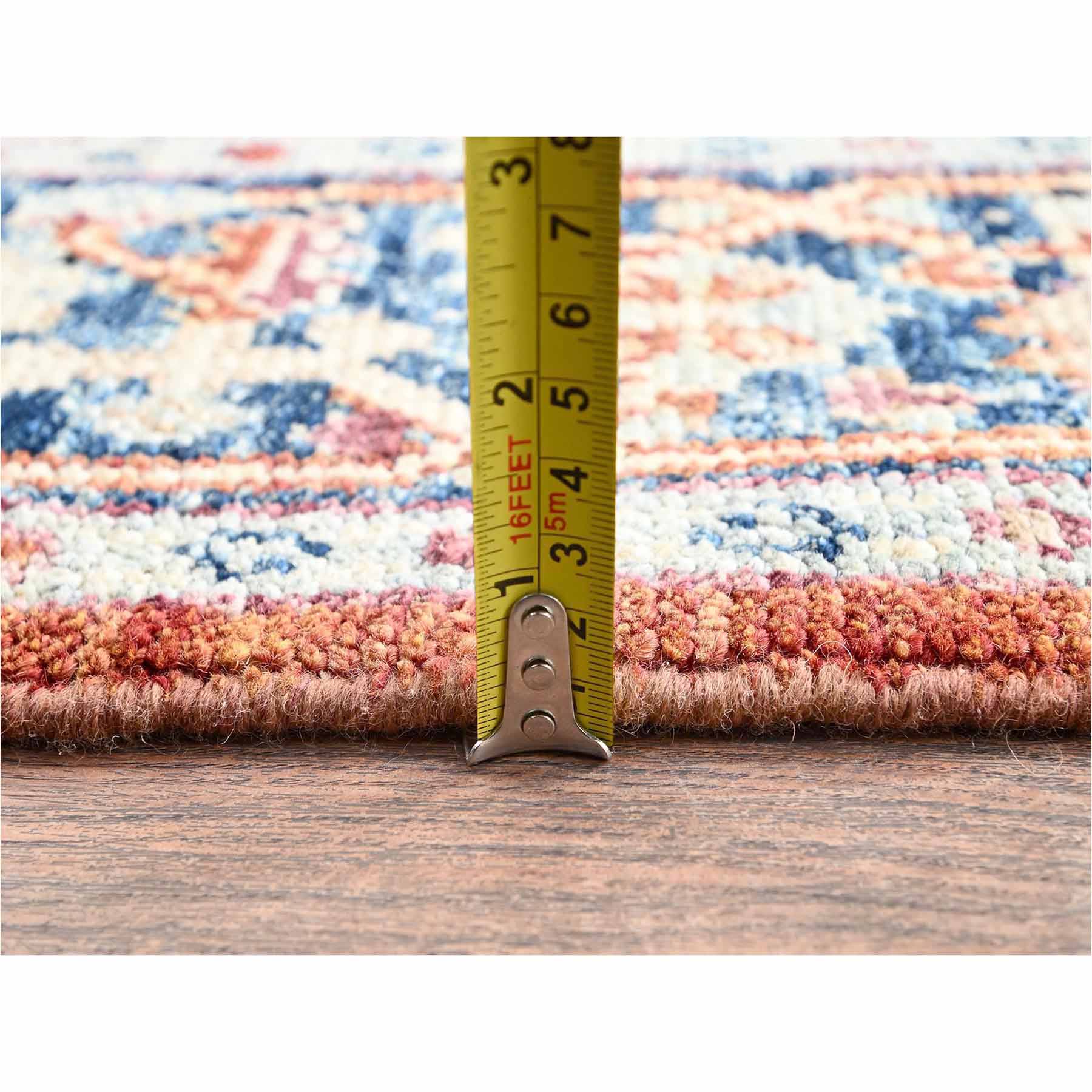 Tribal-Geometric-Hand-Knotted-Rug-14020