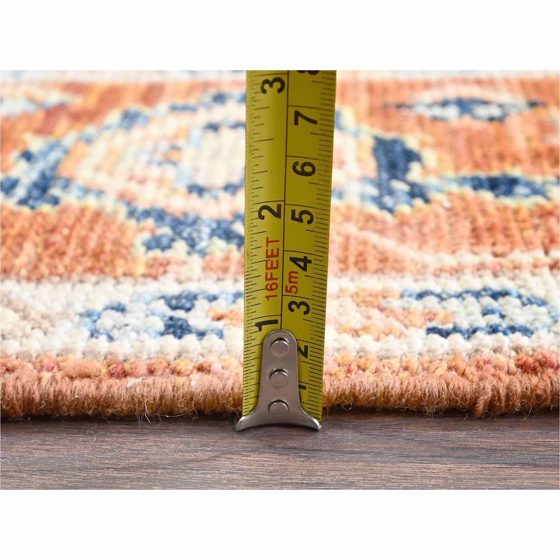 Tribal-Geometric-Hand-Knotted-Rug-14025