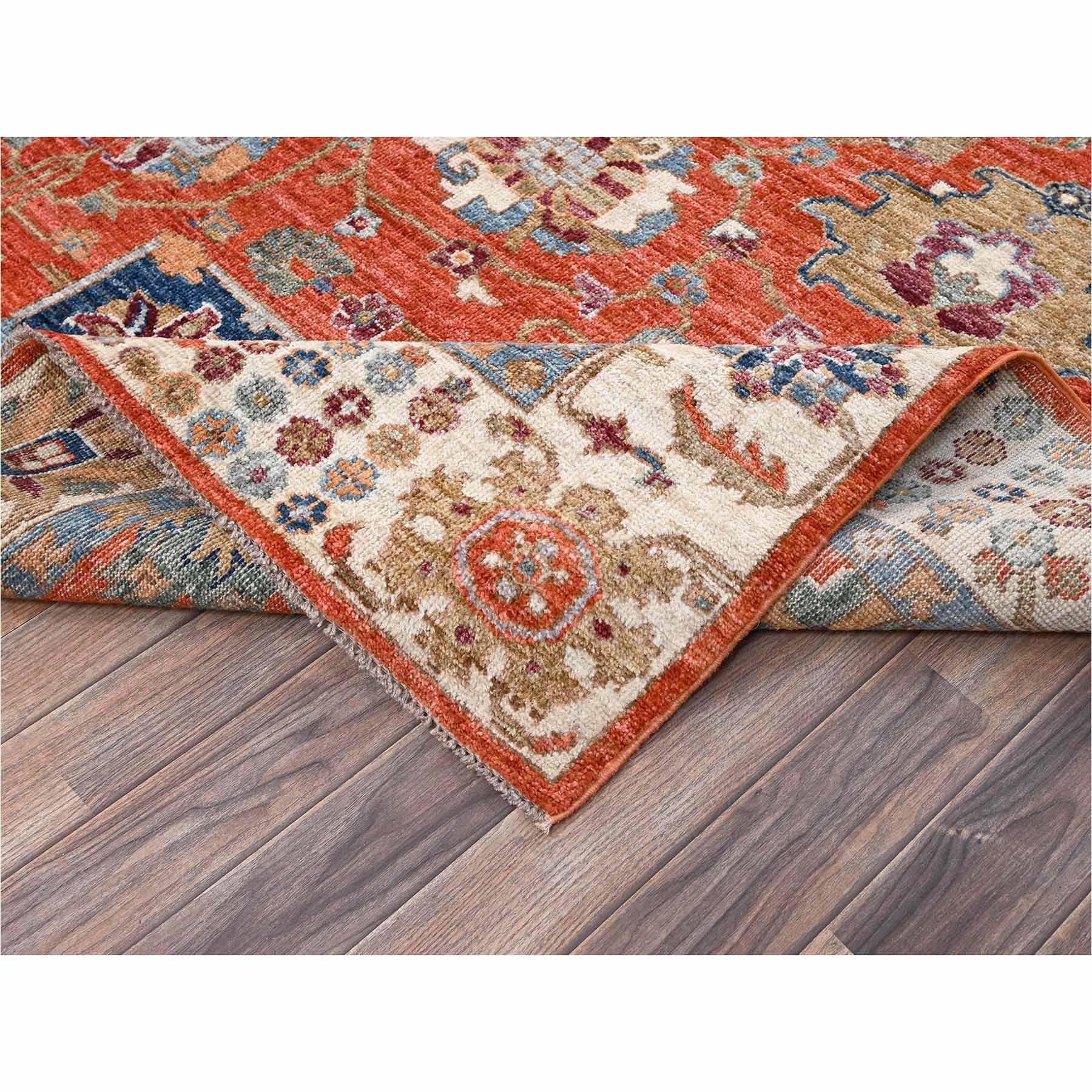 Tribal-Geometric-Hand-Knotted-Rug-14060