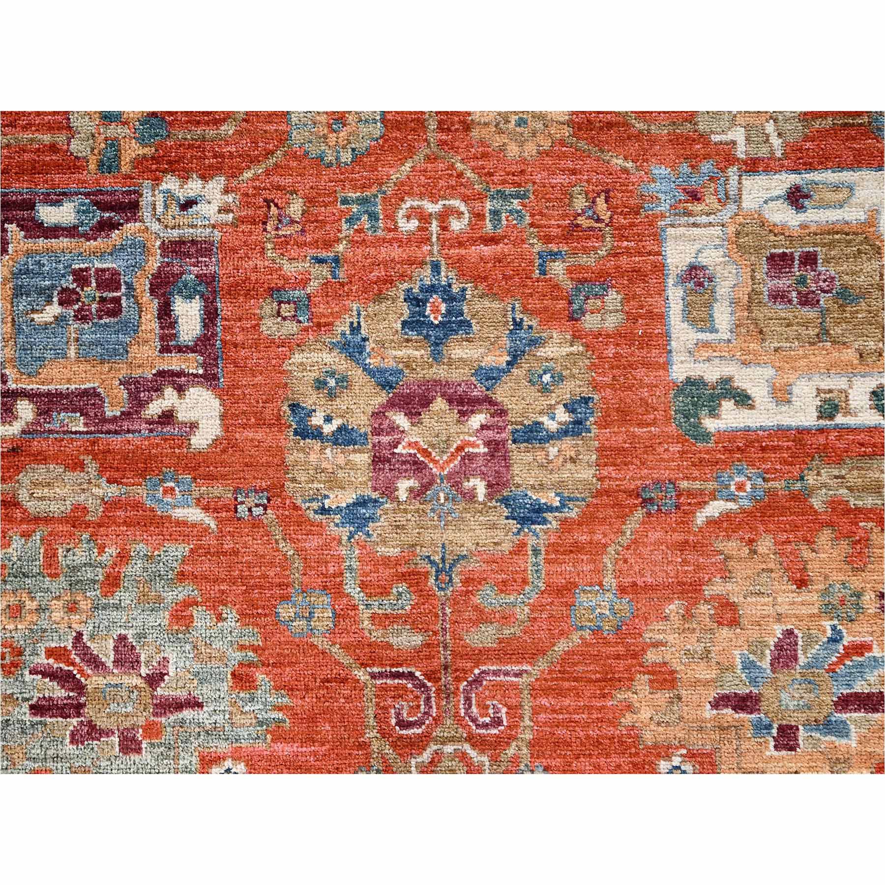 Tribal-Geometric-Hand-Knotted-Rug-14060