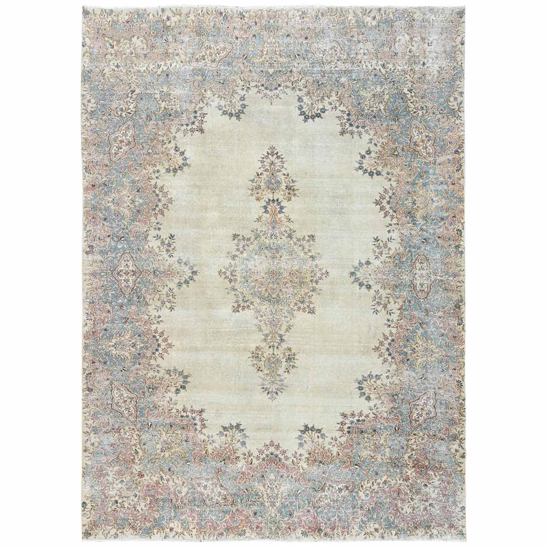 Vintage-Hand-Knotted-Rug-12700