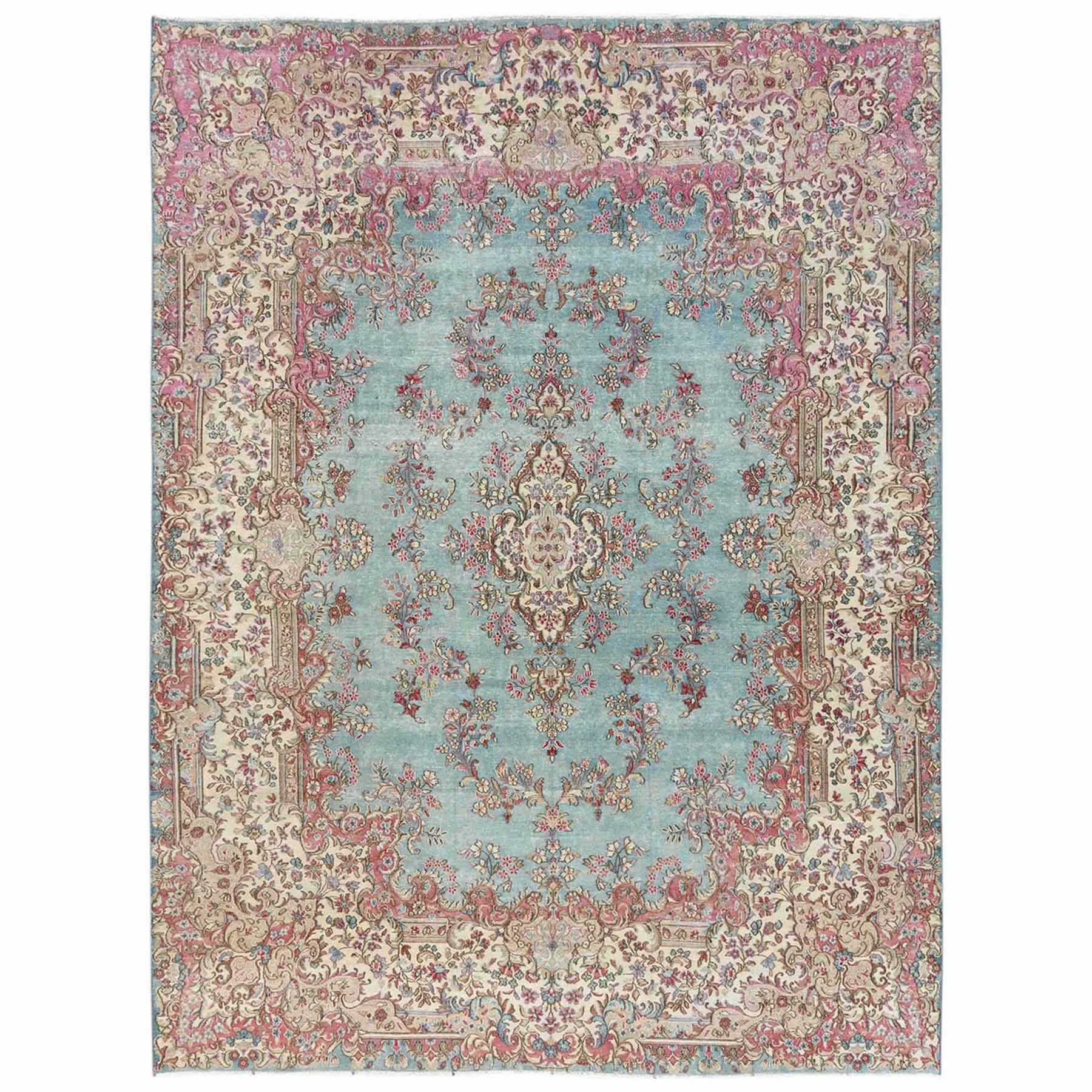 Vintage-Hand-Knotted-Rug-12705