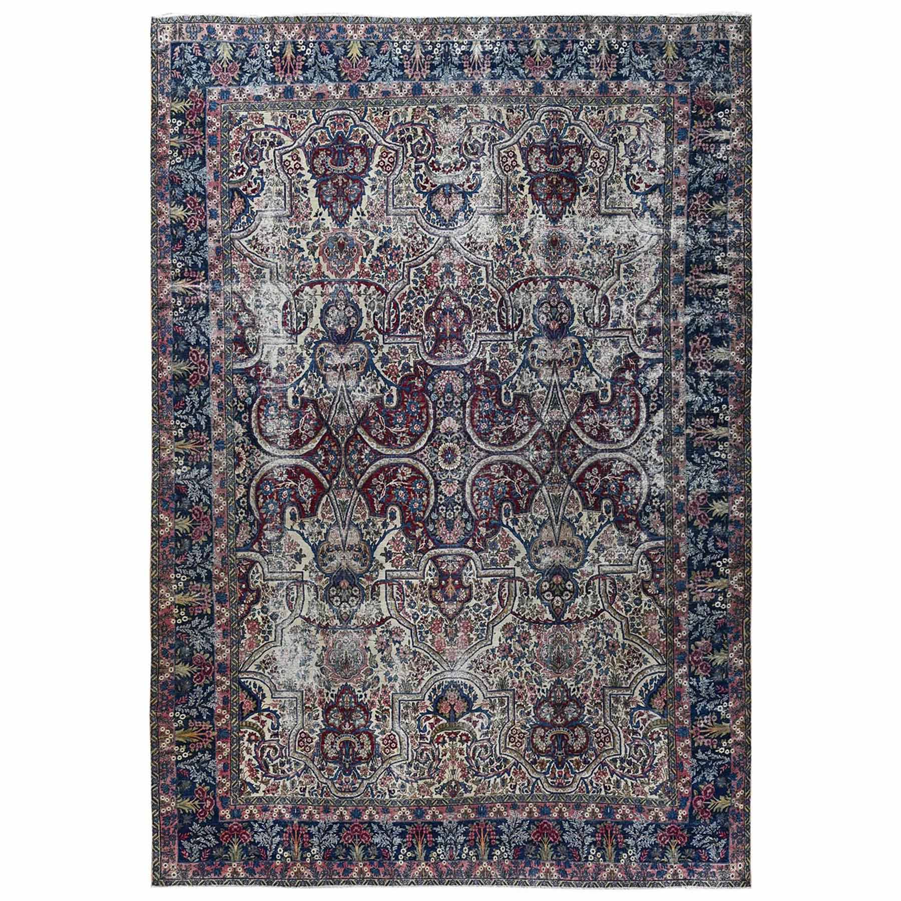 Vintage-Hand-Knotted-Rug-12715